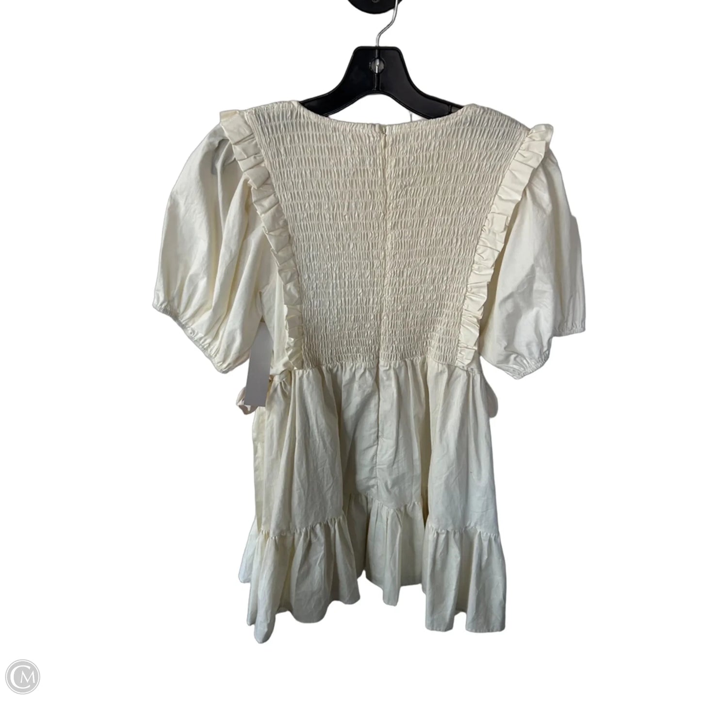 Dress Party Short By Bohme In Cream, Size: L