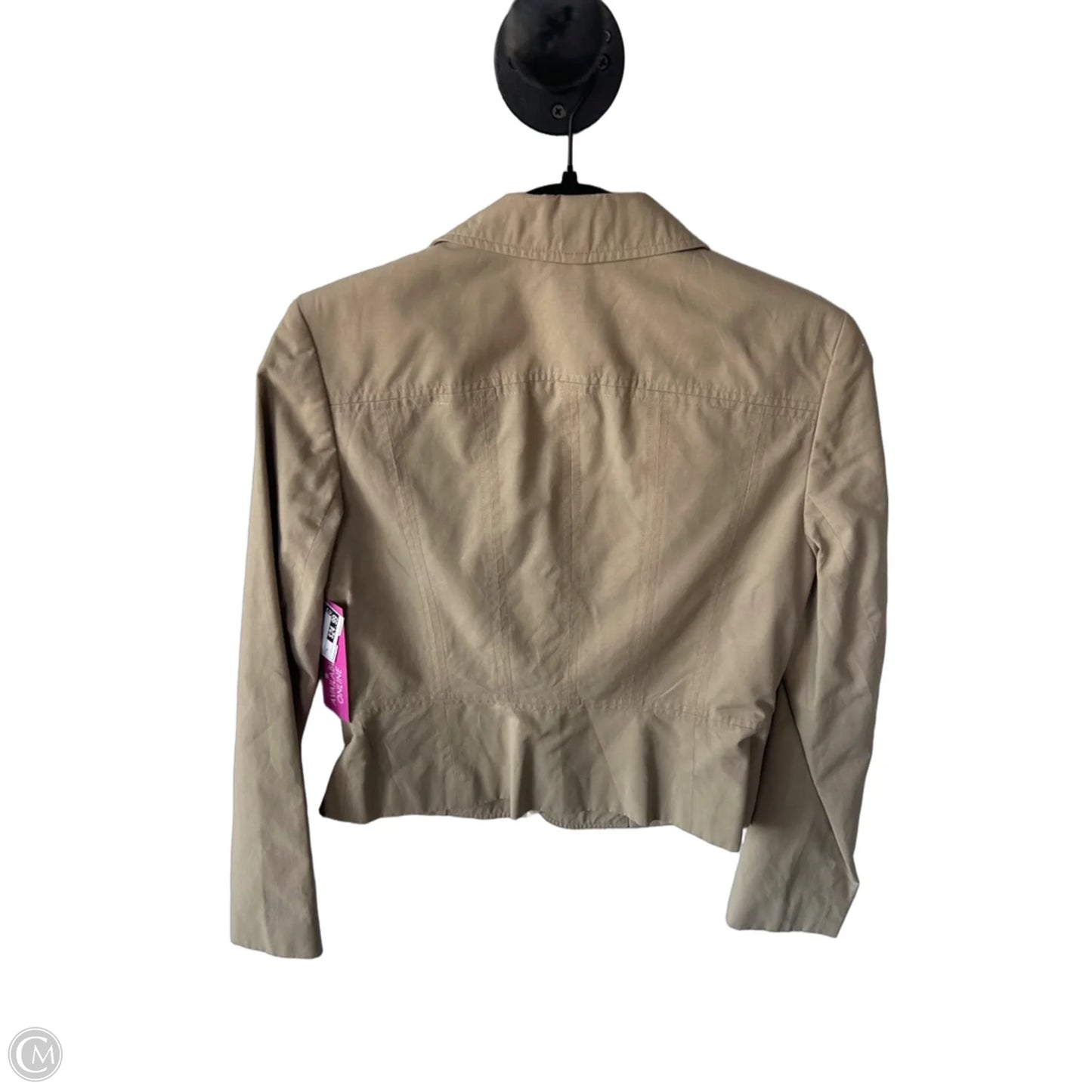 Blazer By Ann Taylor In Tan, Size: 4