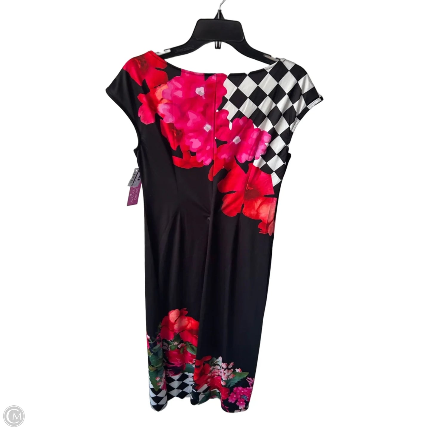 Dress Casual Maxi By Cme In Black & Red, Size: M