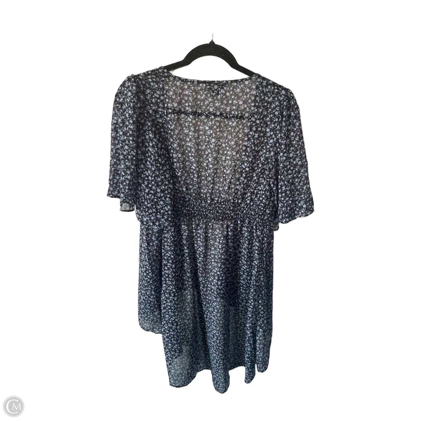 Kimono By Clothes Mentor In Blue, Size: S
