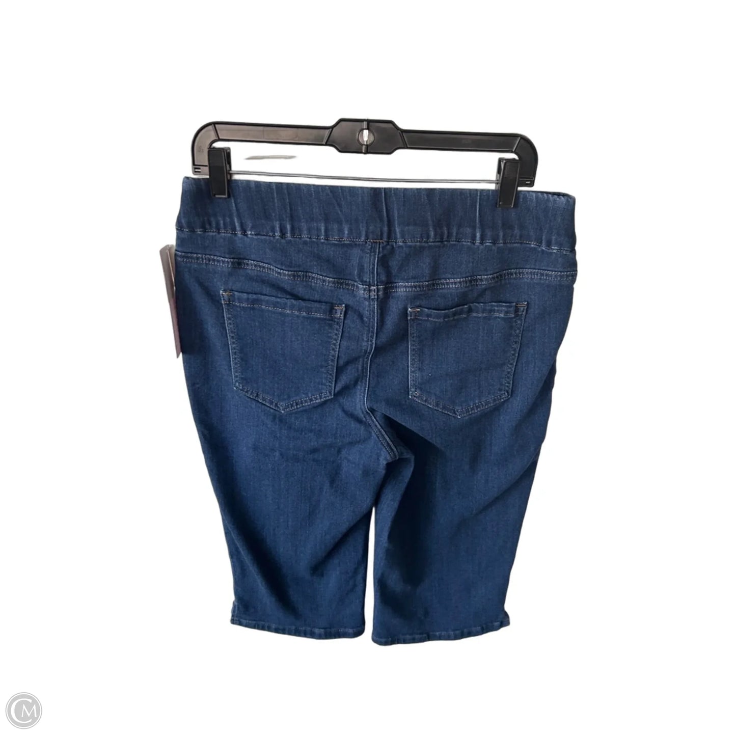 Capris By Chicos In Blue Denim, Size: M