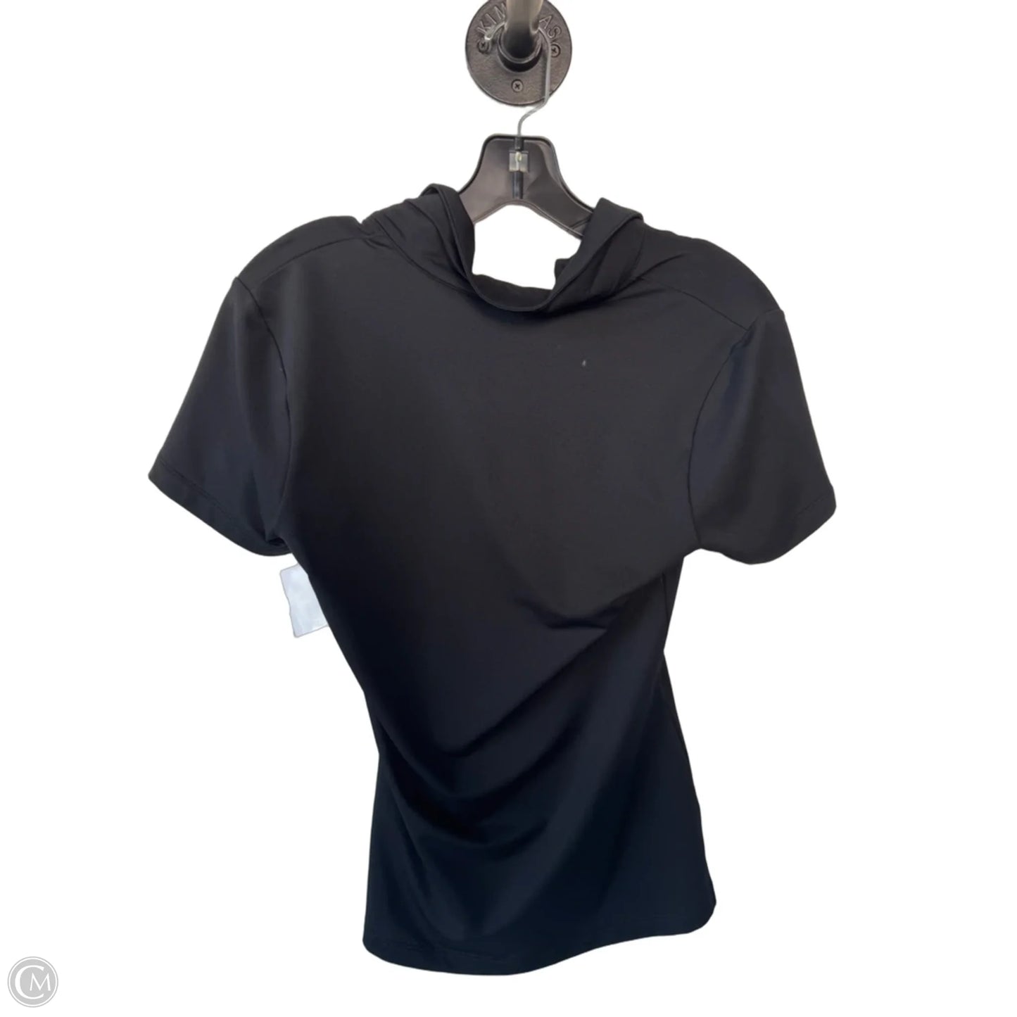 Top Short Sleeve By Nike In Black & Gold, Size: S