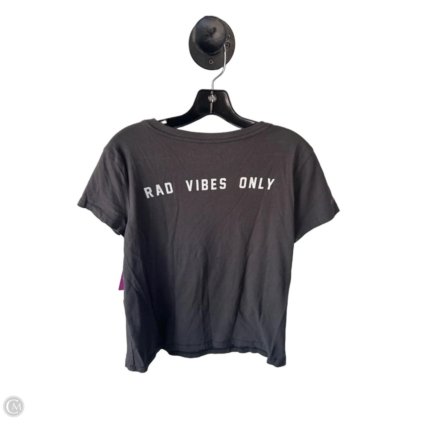 Top Short Sleeve Basic By Spiritual Gangster In Grey, Size: M