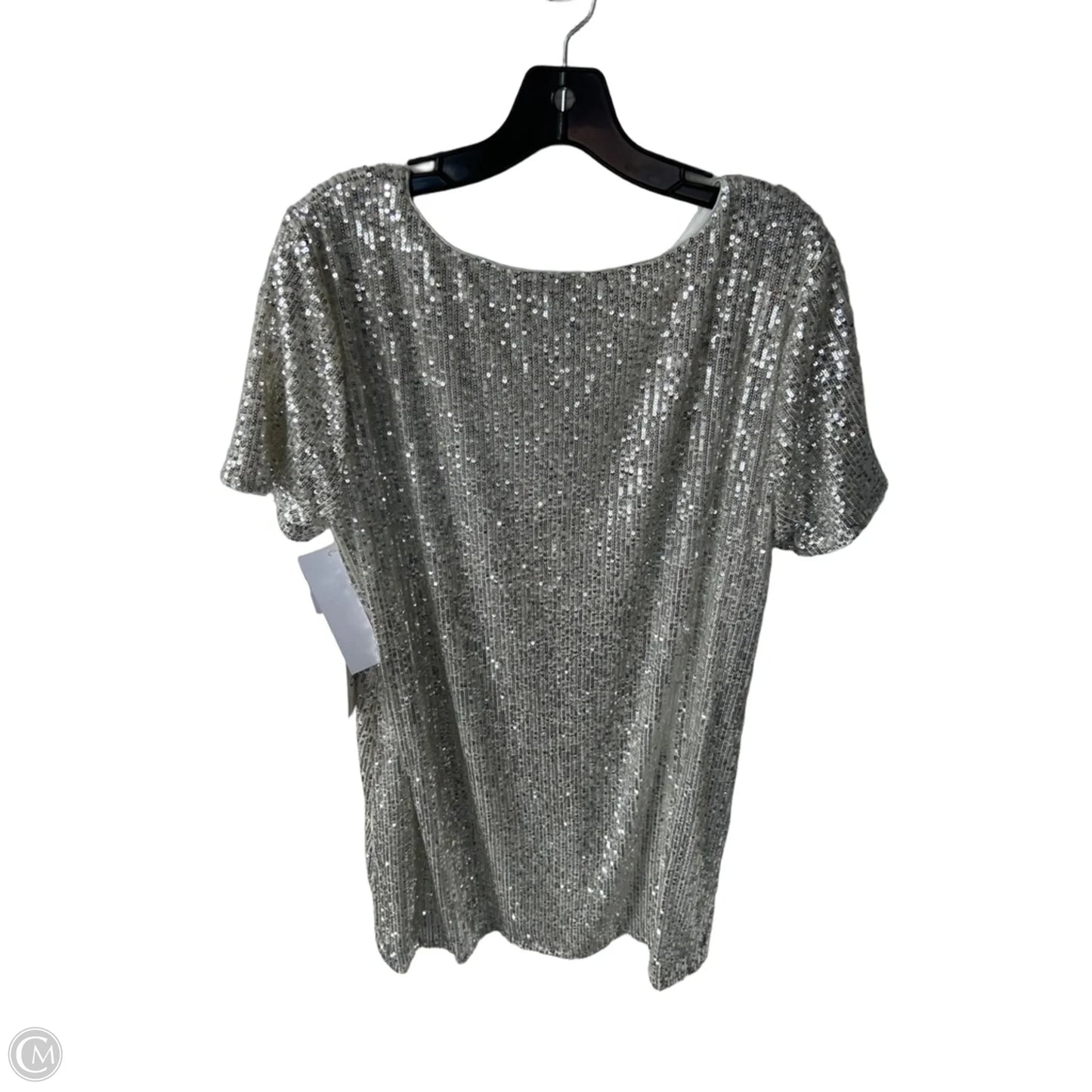 Dress Party Short By Cece In Cream & Silver, Size: L