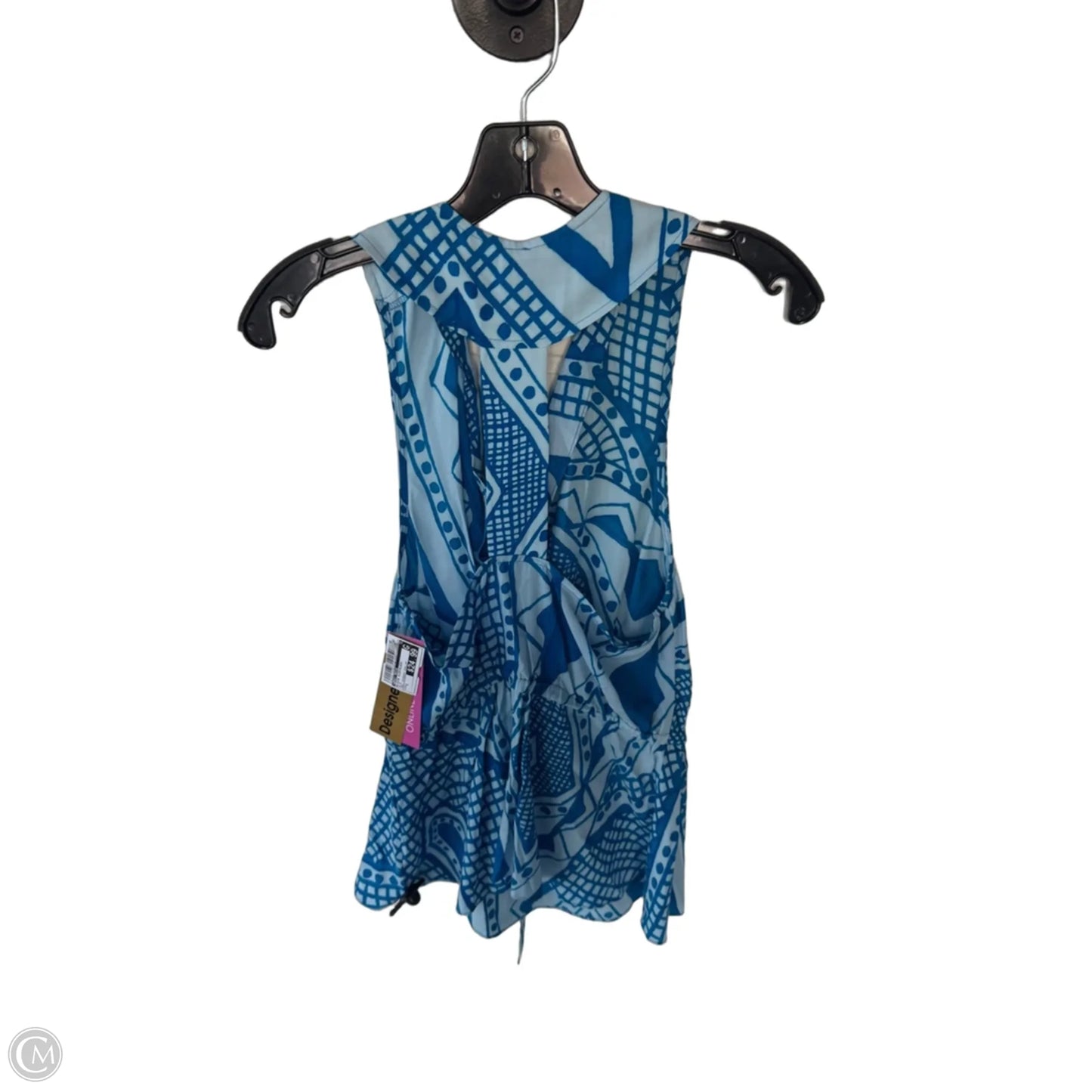 Blouse Sleeveless By Tracy Reese In Blue, Size: S