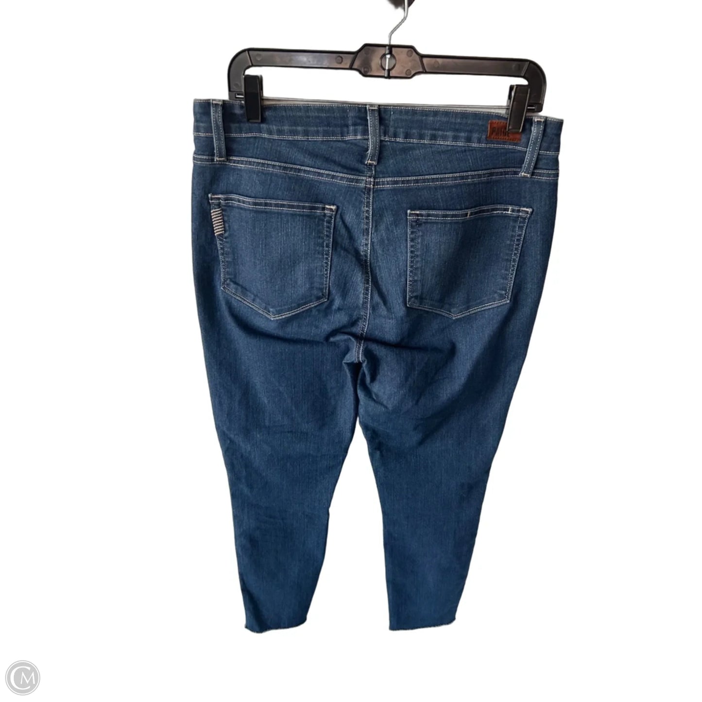 Jeans Skinny By Paige In Blue Denim, Size: 12