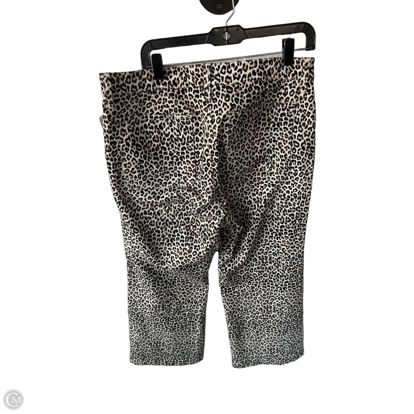 Jeans Wide Leg By J. Crew In Animal Print, Size: 12