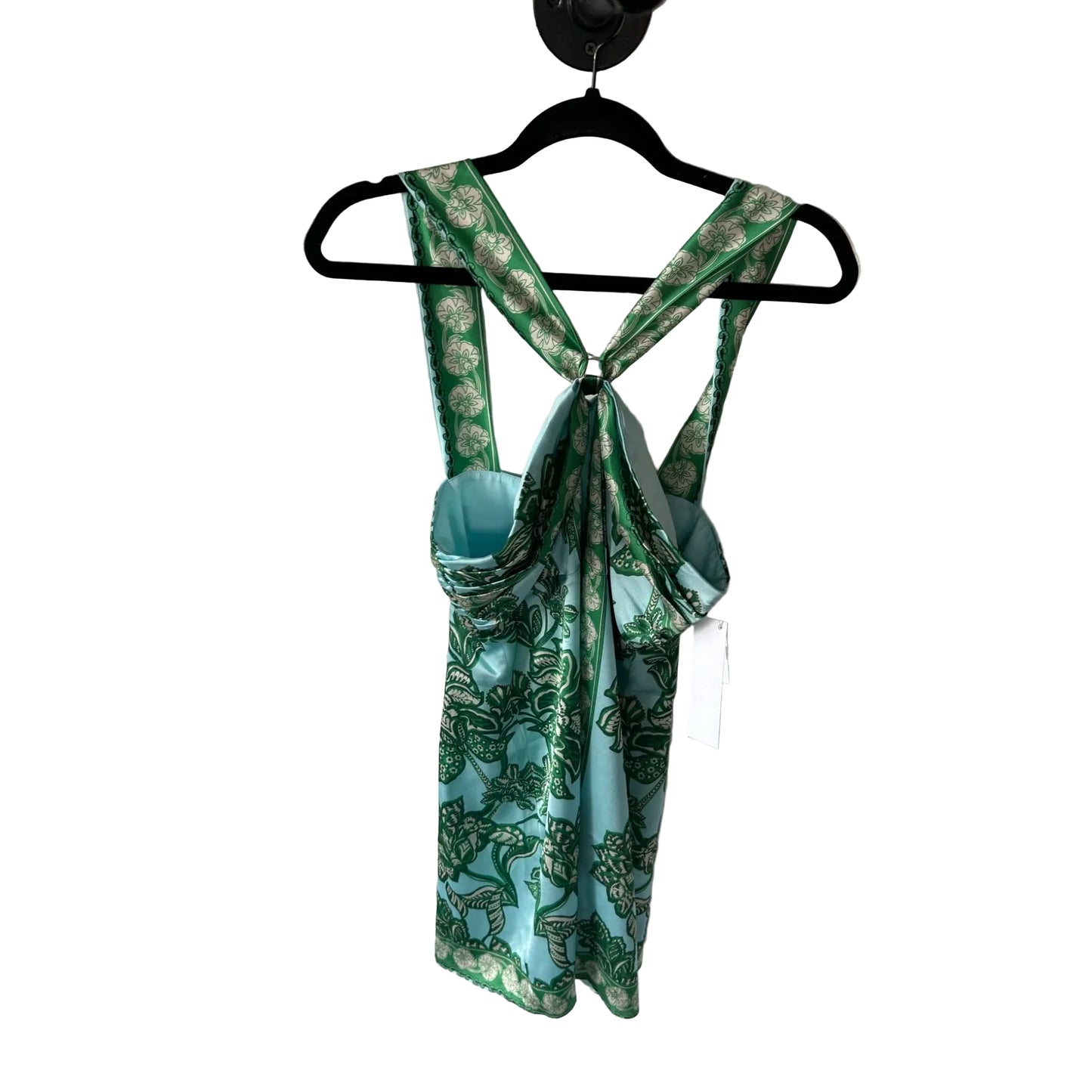 Dress Party Short By Greylin In Blue & Green, Size: M