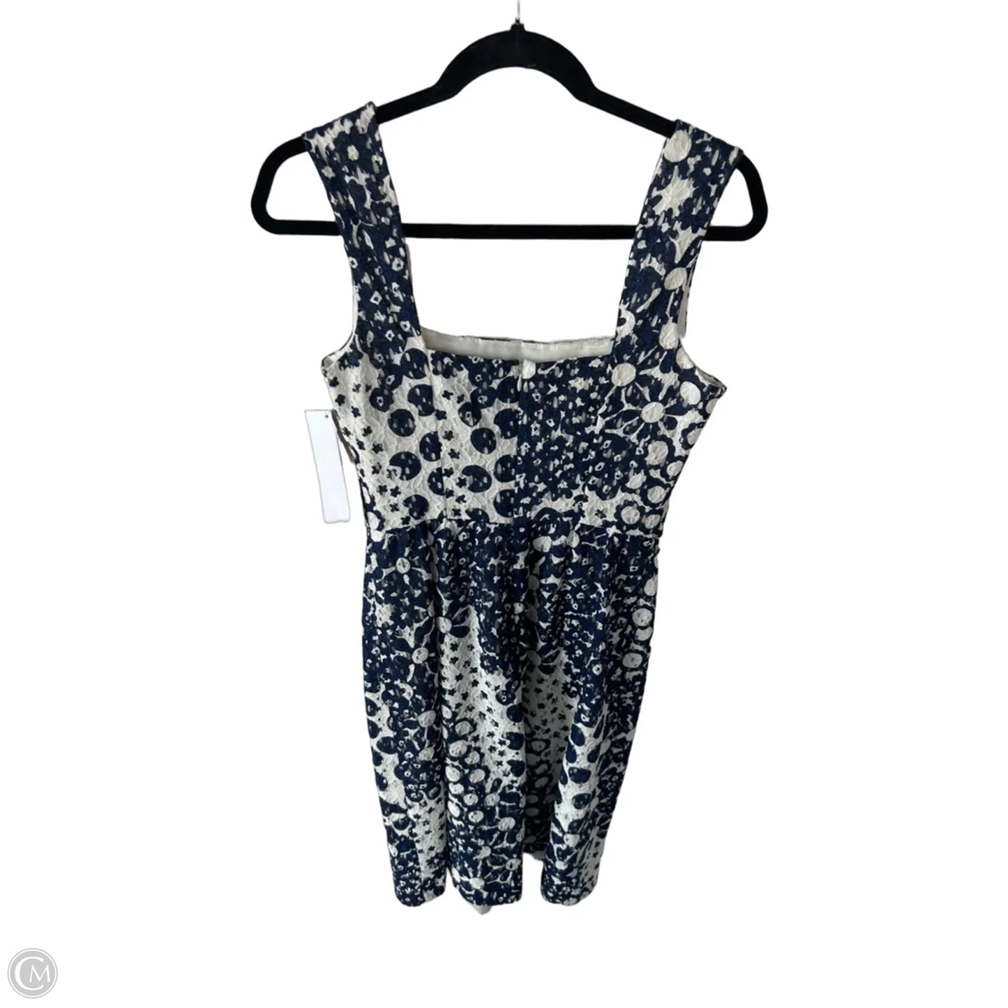 Dress Party Midi By Trina By Trina Turk In Blue & White, Size: S