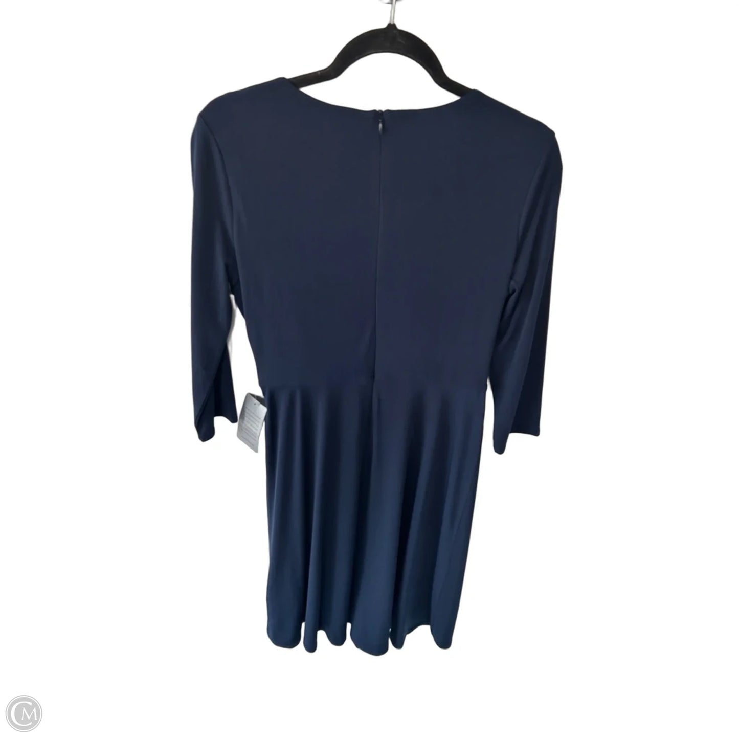 Dress Party Midi By London Times In Navy, Size: Mp