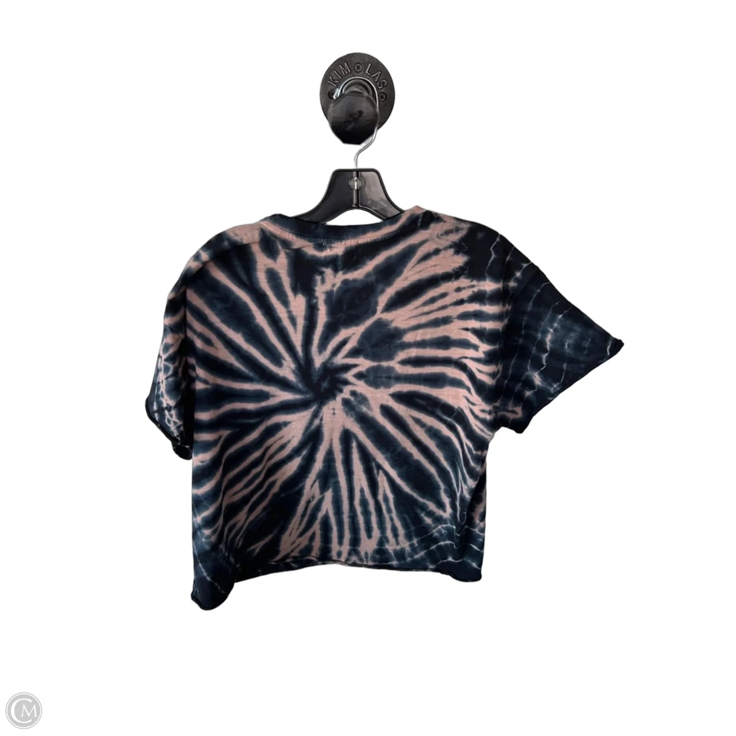 Top Short Sleeve By Nation In Tie Dye Print, Size: M