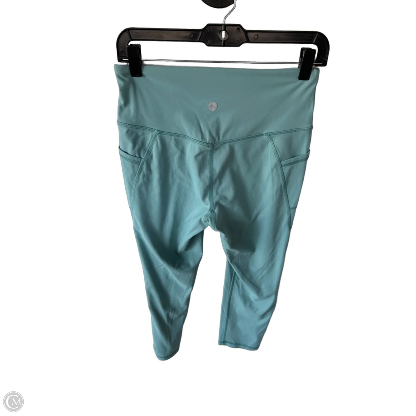 Athletic Leggings Capris By Gottex In Green, Size: M