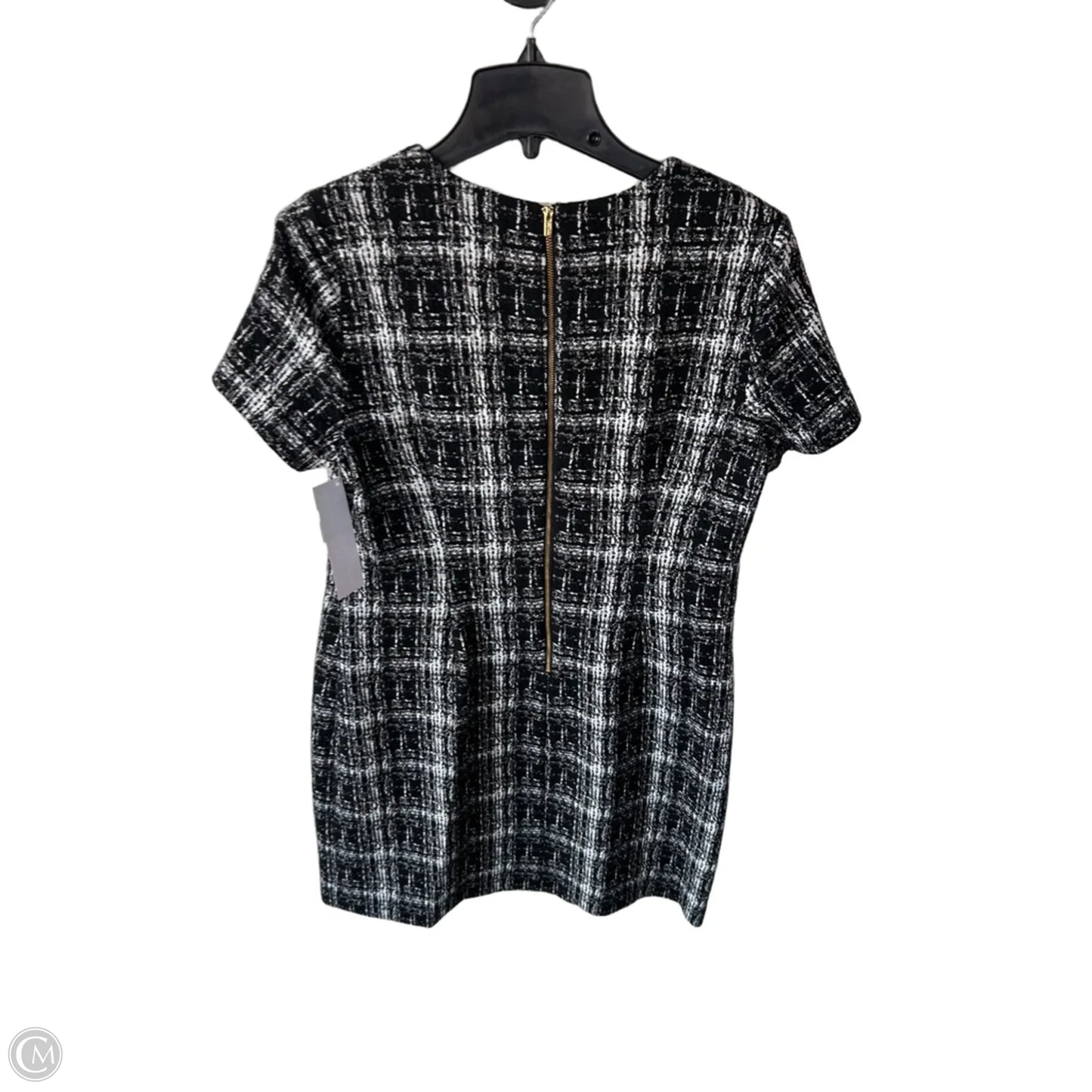 Dress Work By Calvin Klein In Black & White, Size: L