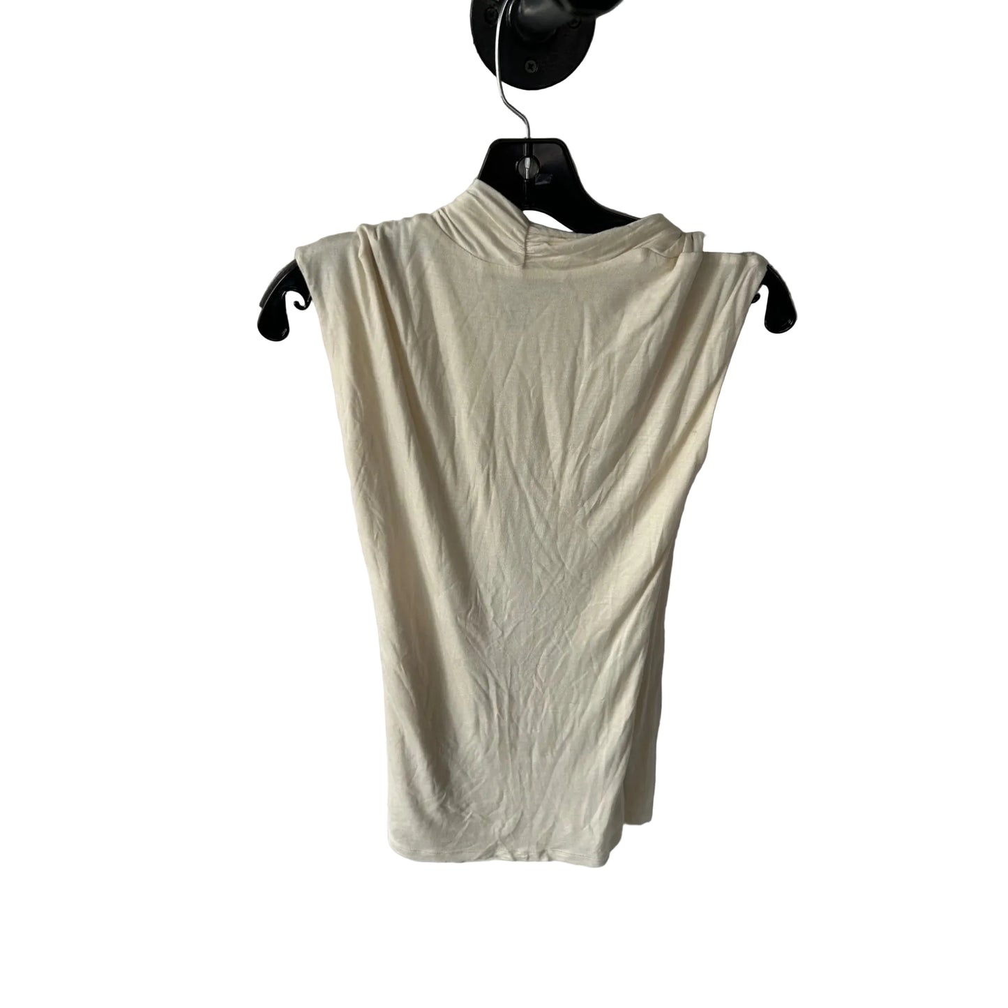 Top Sleeveless By Lauren By Ralph Lauren In Cream, Size: Xs