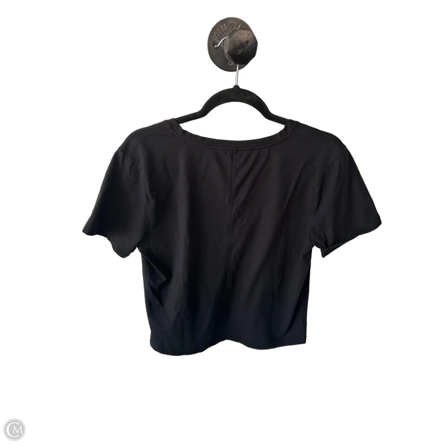 Top Short Sleeve Basic By Athleta In Black, Size: S