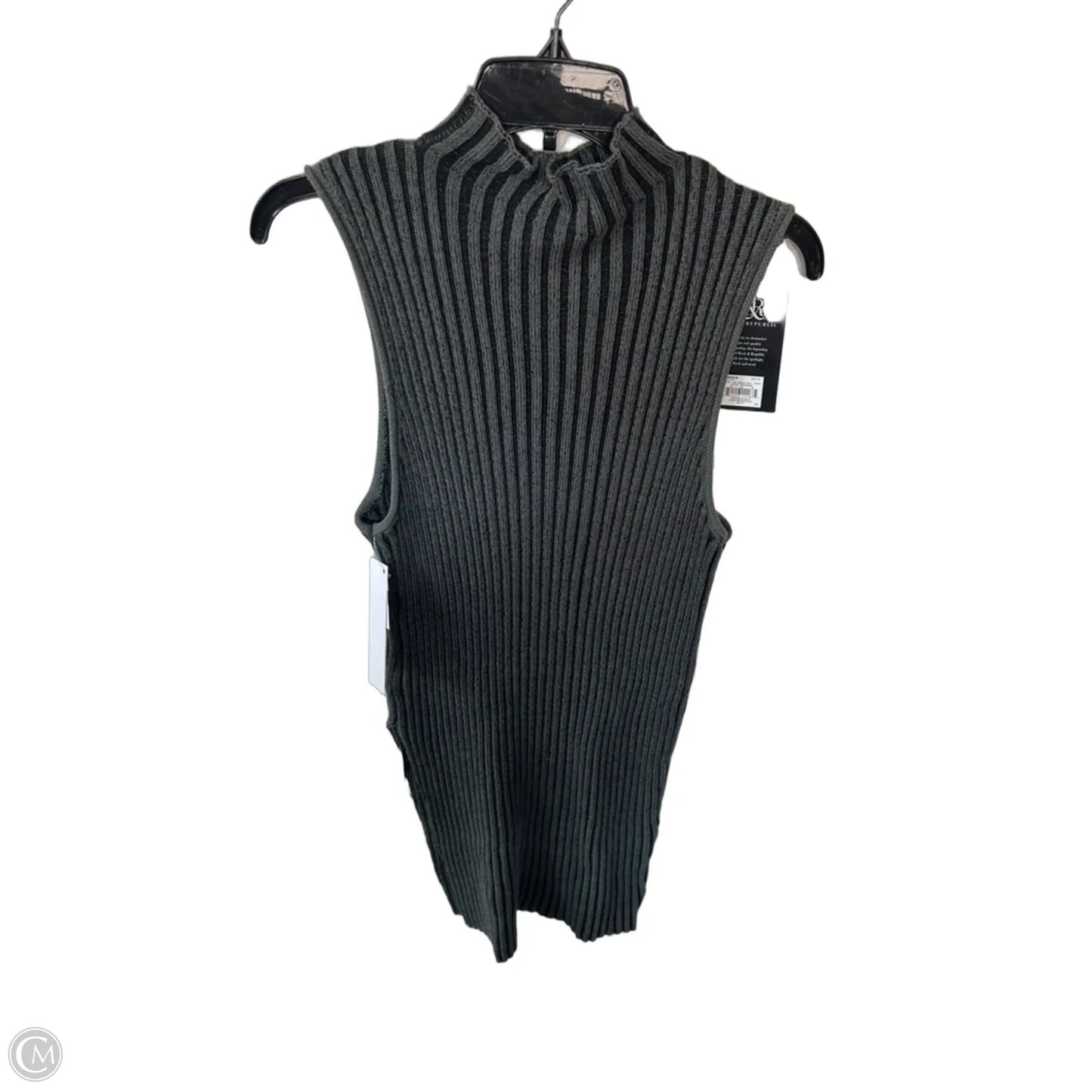 Dress Sweater By Rock And Republic In Black & Green, Size: Xl