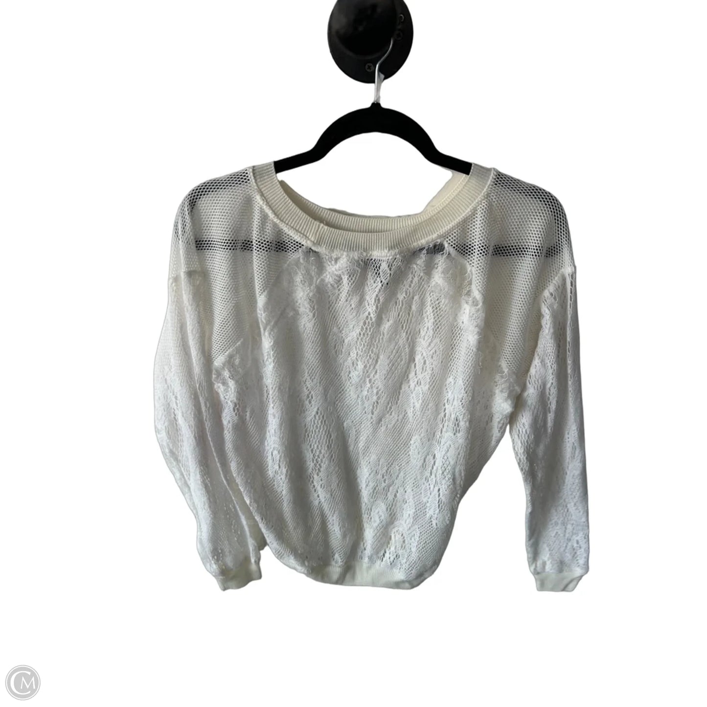 Sweater By White House Black Market In Cream, Size: M