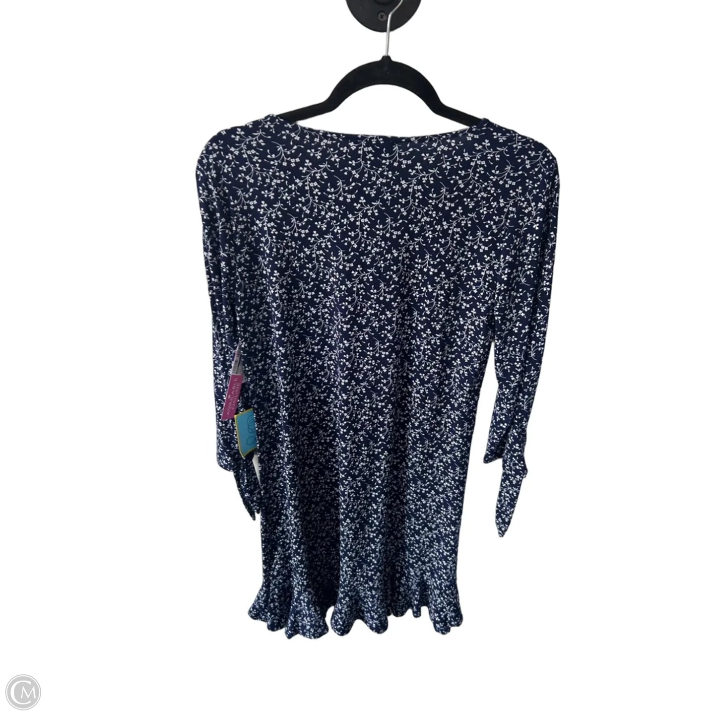 Dress Casual Short By Cece In Blue & White, Size: S