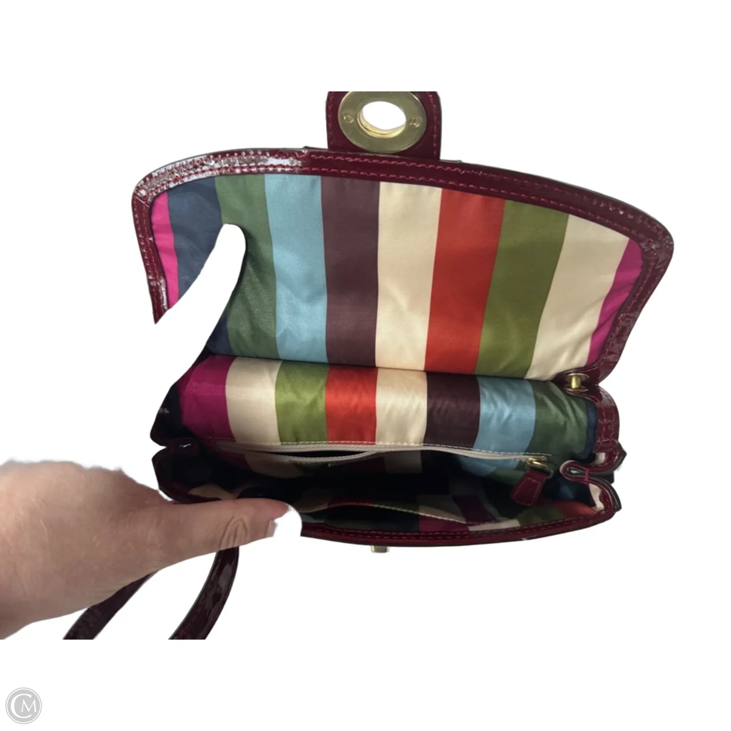 Handbag Designer By Coach, Size: Medium