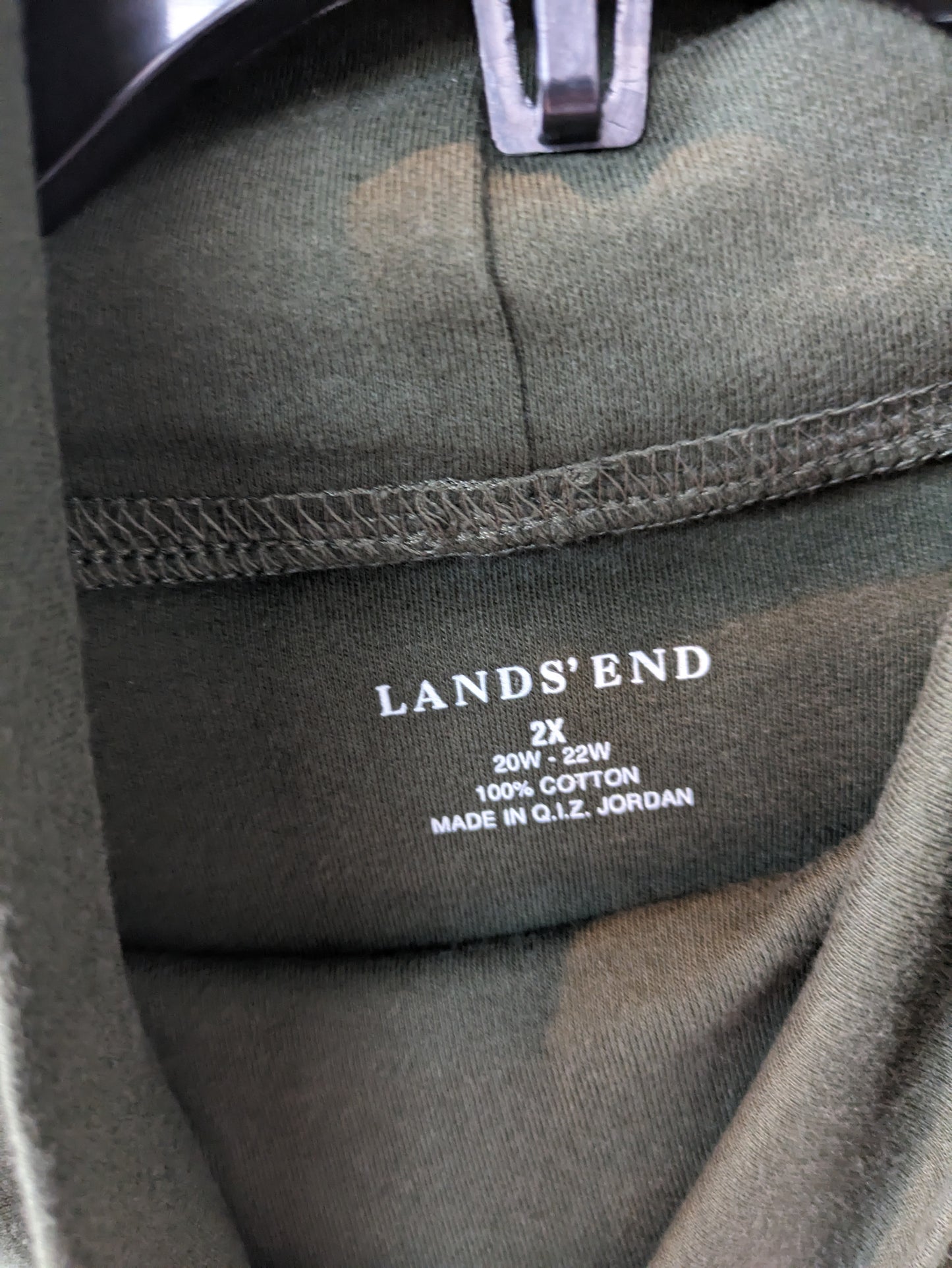 Top Long Sleeve By Lands End Size: 2x
