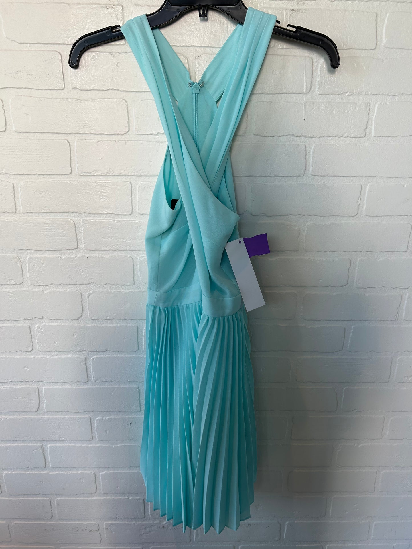 Blue Dress Party Short Bebe, Size Xs