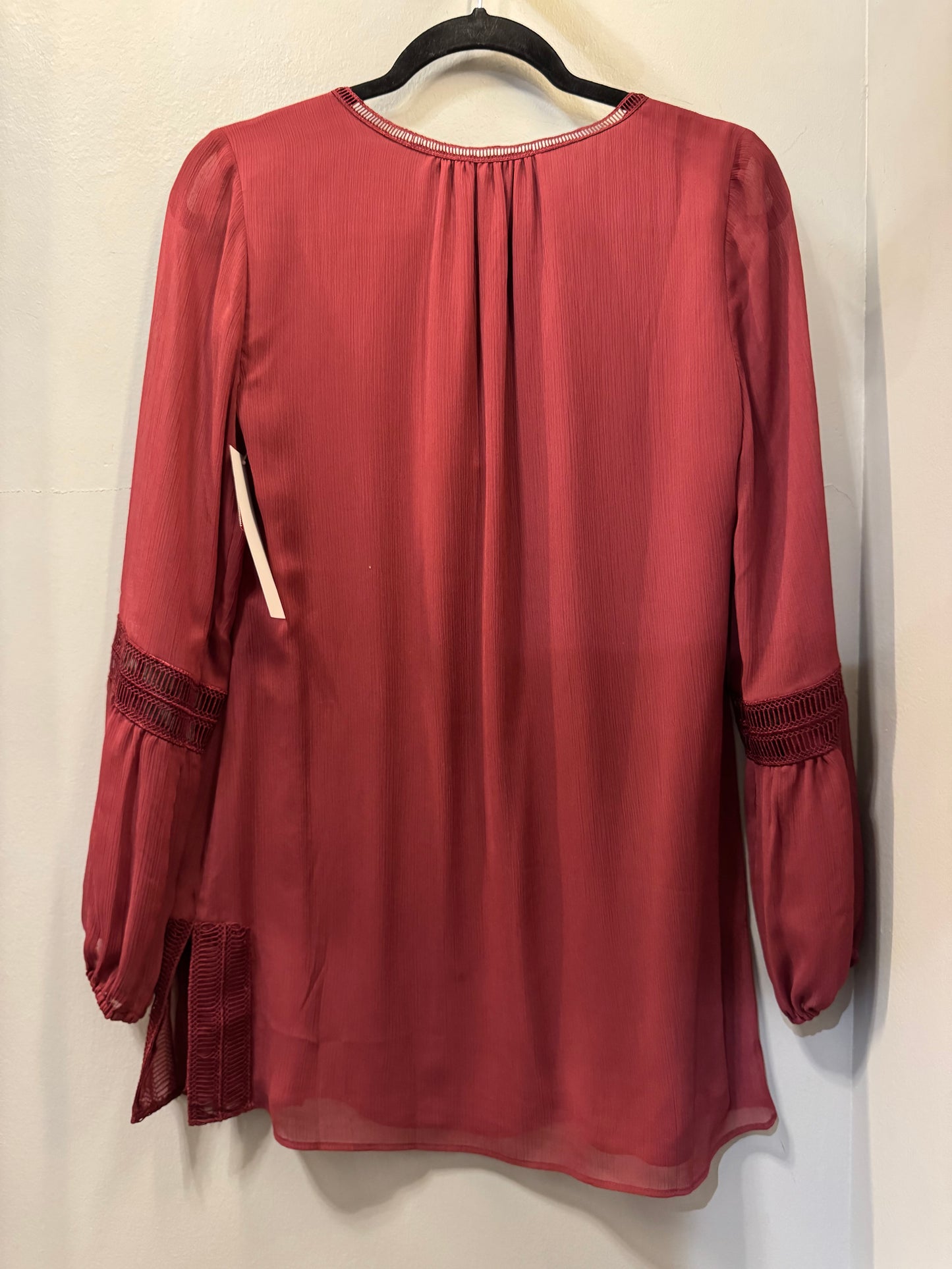 Top Long Sleeve By White House Black Market Size: Xs