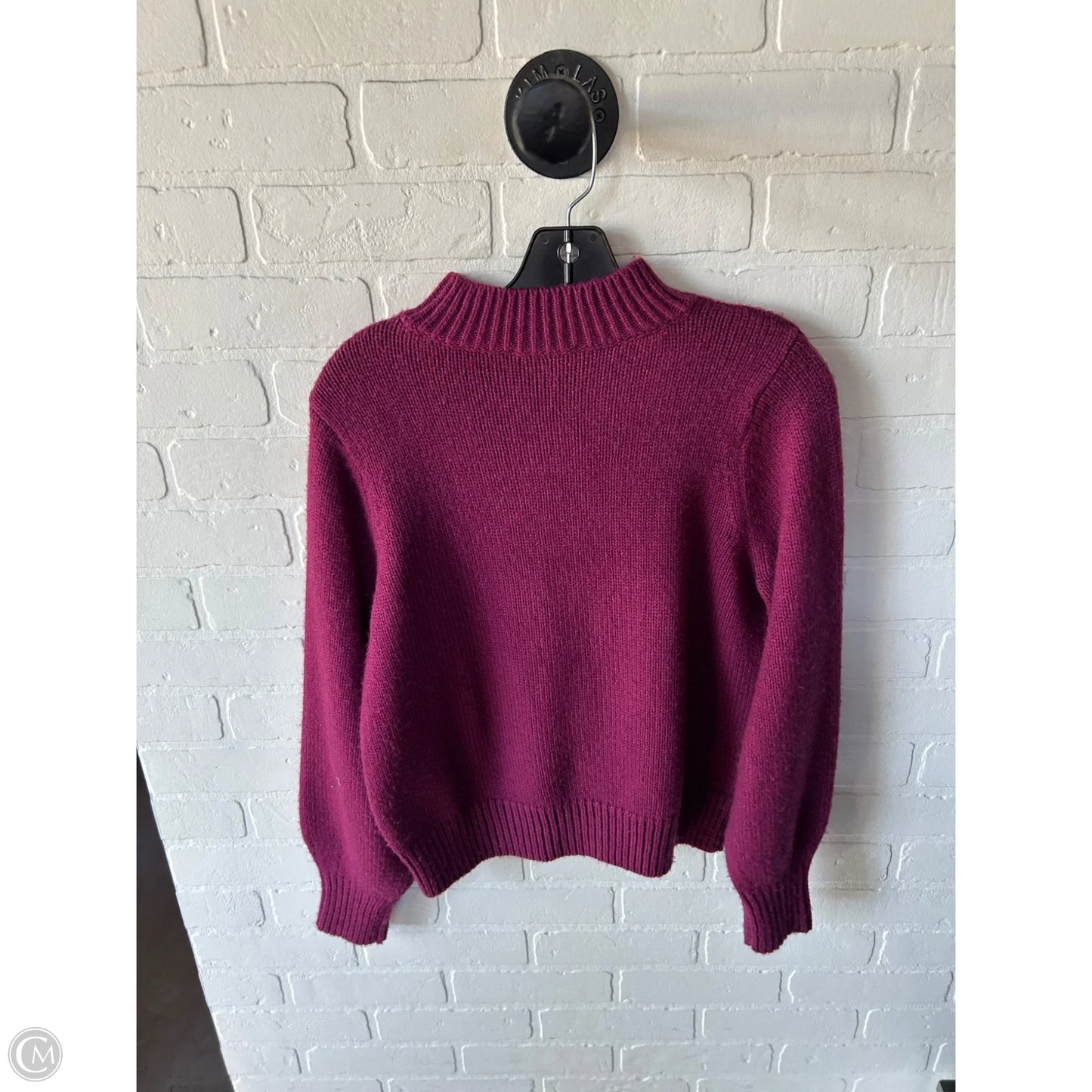 Sweater By Ann Taylor In Purple, Size: M