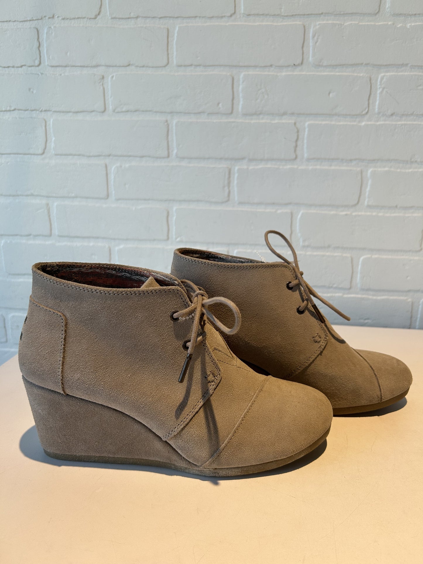 Boots Ankle Heels By Toms Size: 9.5