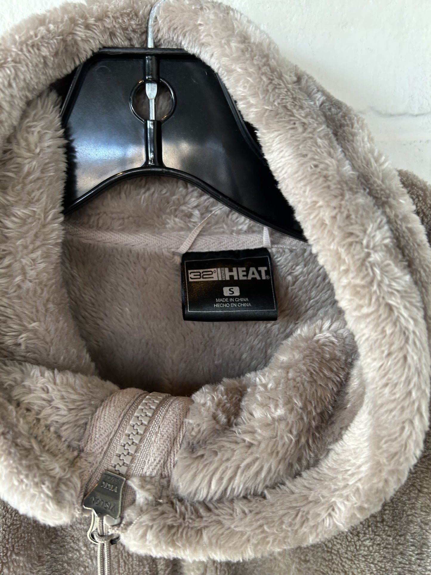 Jacket Faux Fur & Sherpa By 32 Degrees Size: S