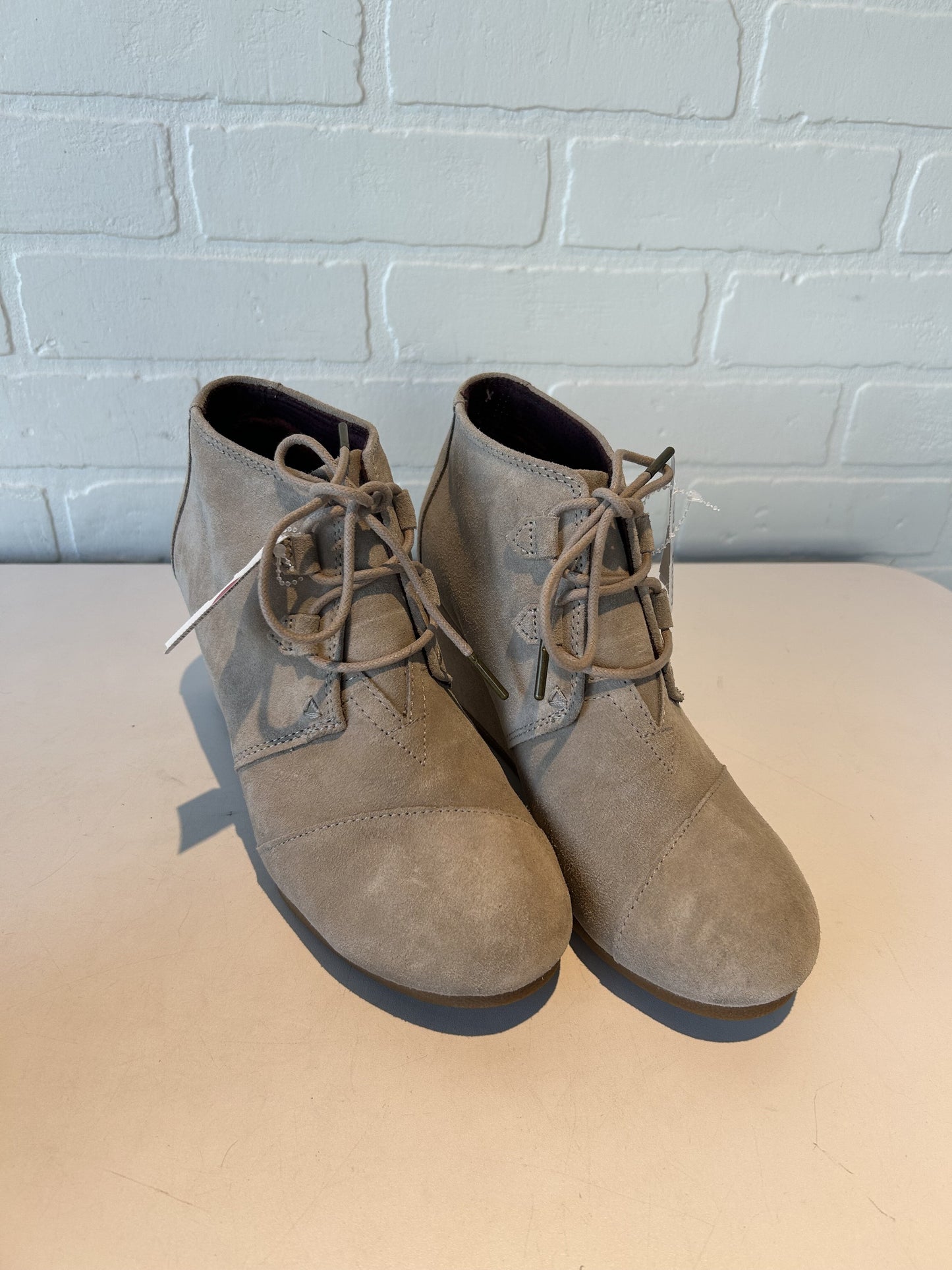 Boots Ankle Heels By Toms Size: 10