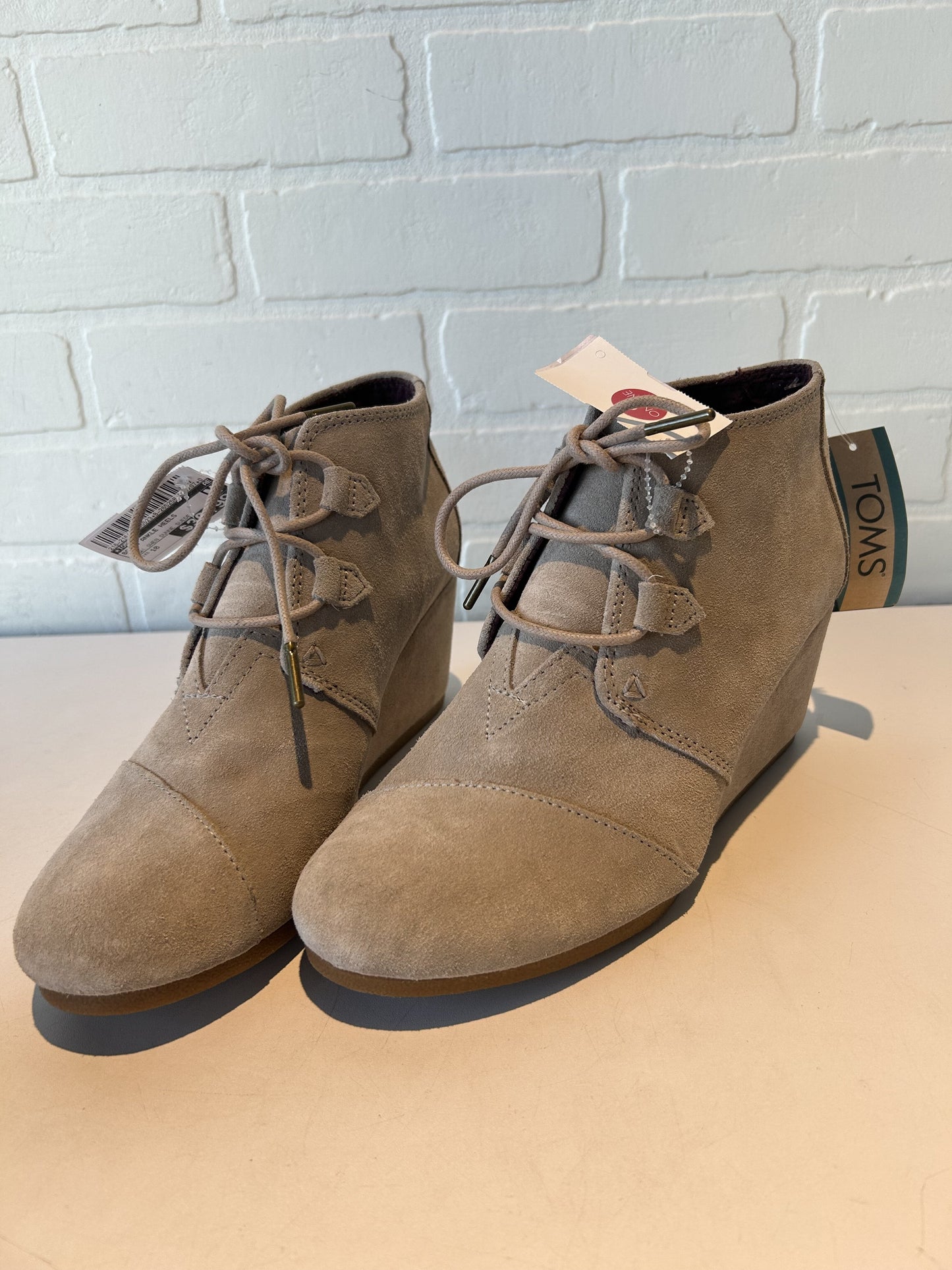 Boots Ankle Heels By Toms Size: 10
