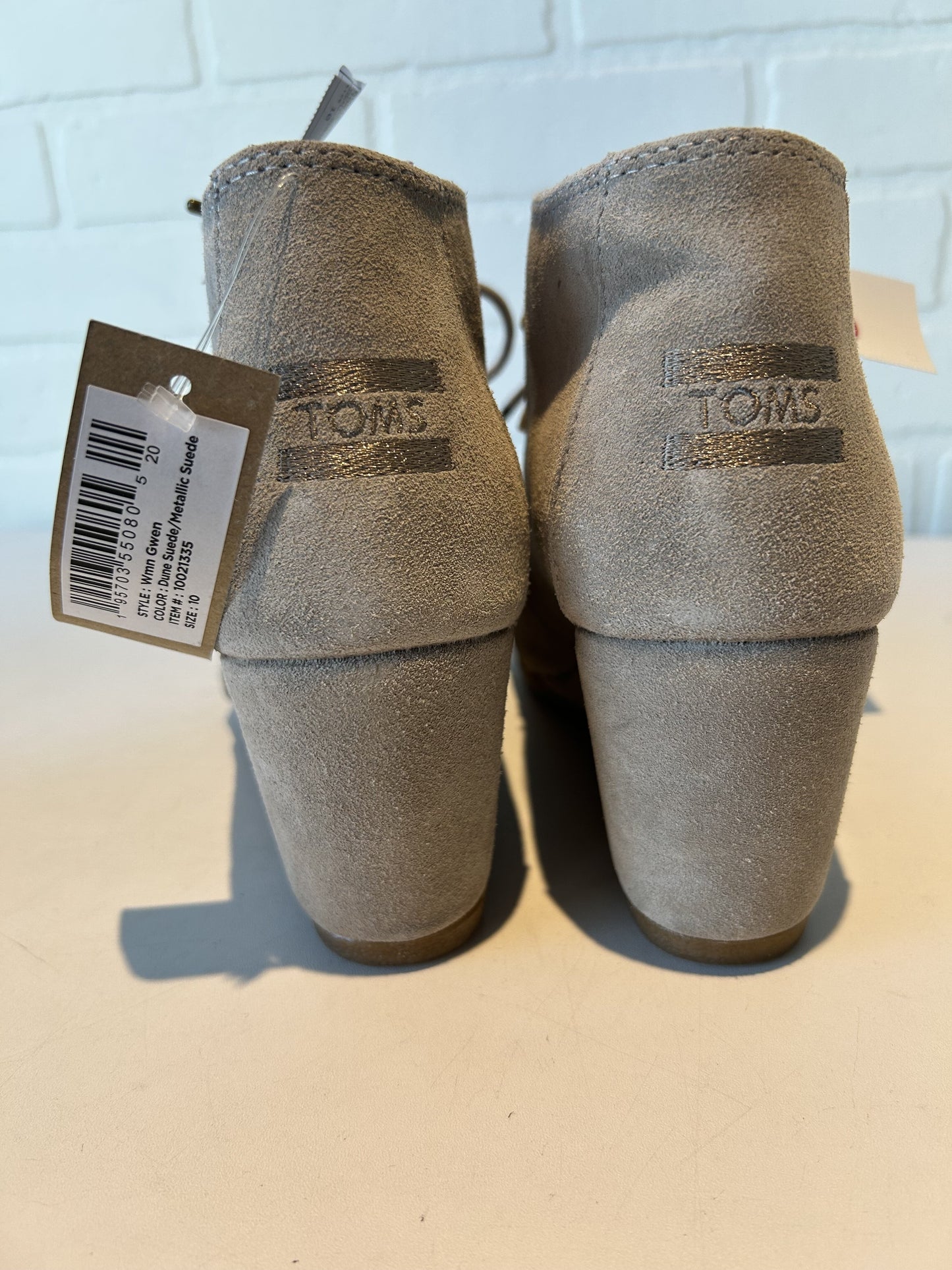 Boots Ankle Heels By Toms Size: 10