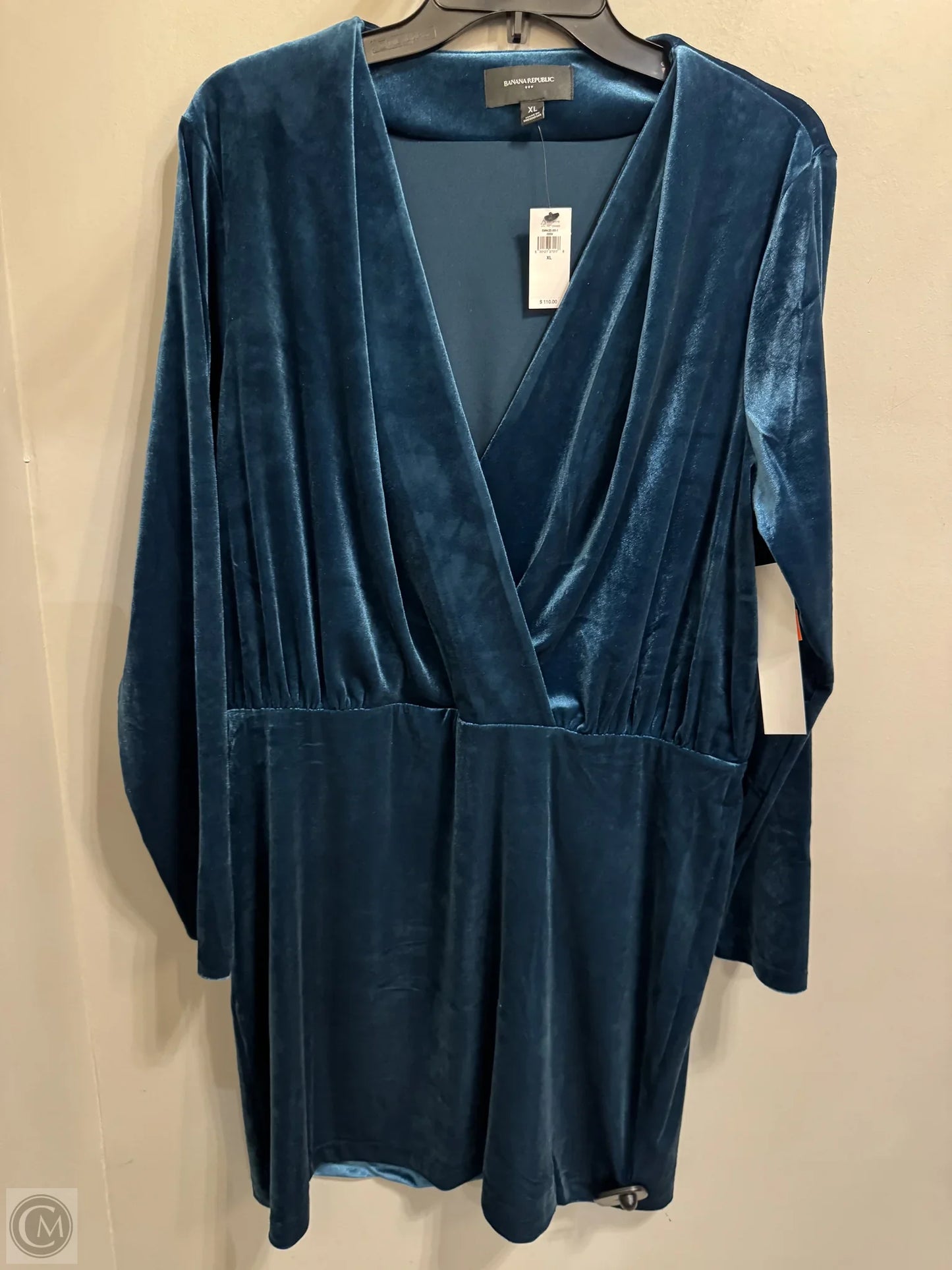 Dress Party Short By Banana Republic In Blue, Size: Xl