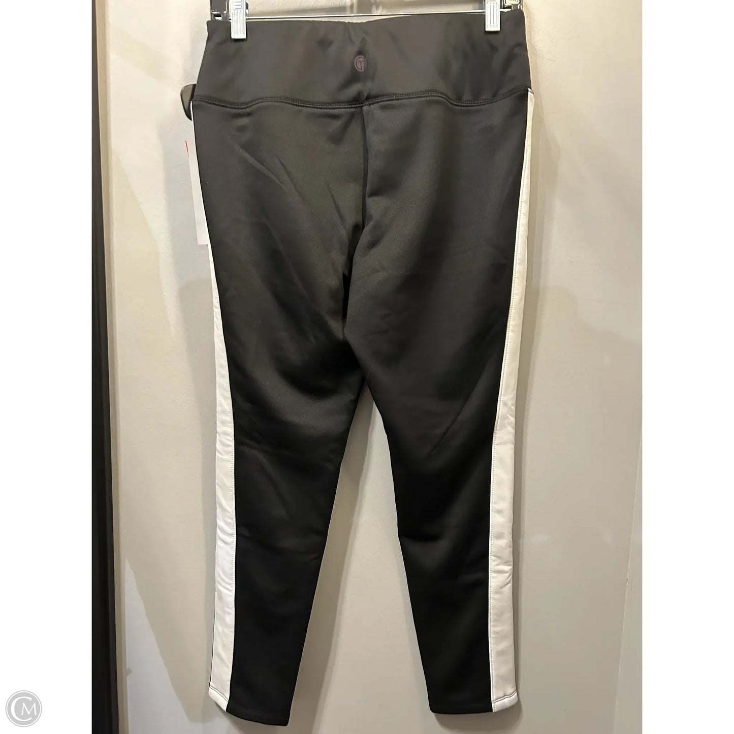 Athletic Pants By Talbots In Black & White, Size: 8p