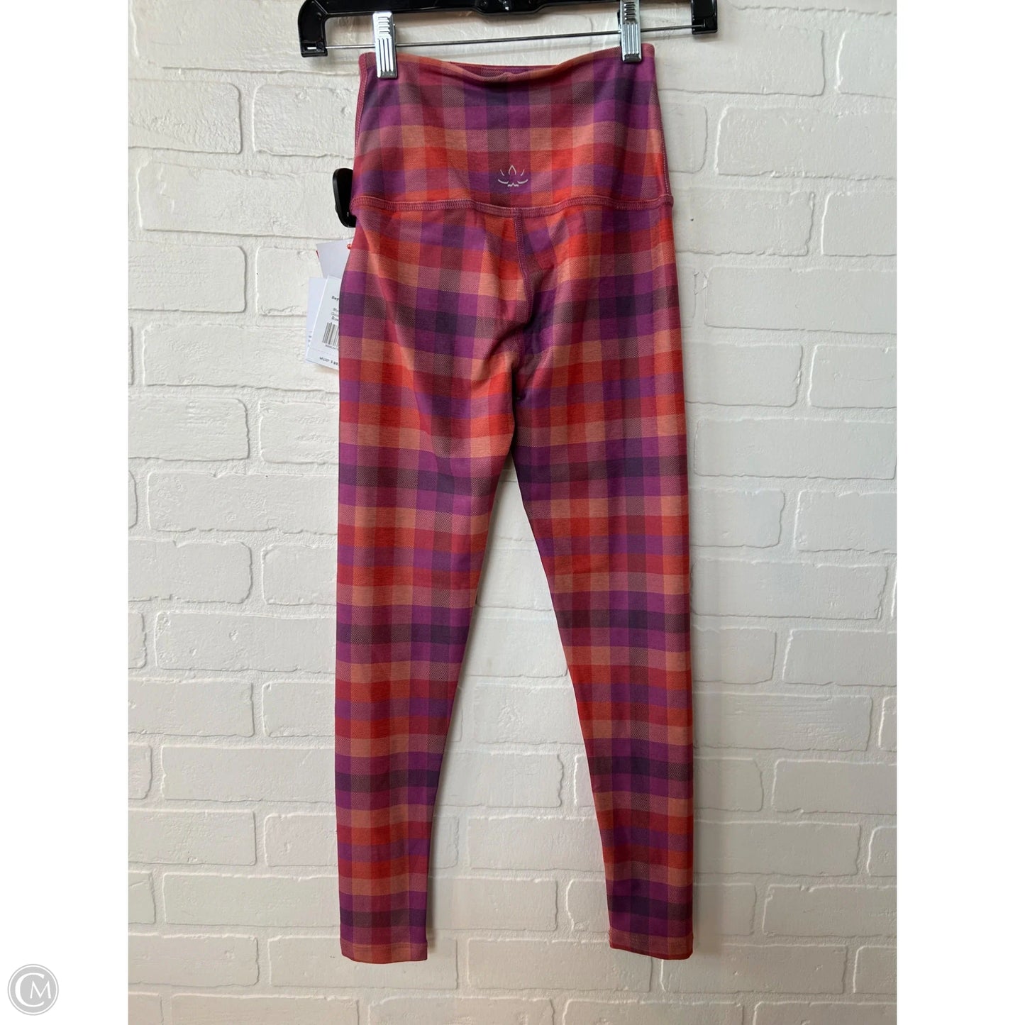 Athletic Leggings By Beyond Yoga In Orange & Purple, Size: 0