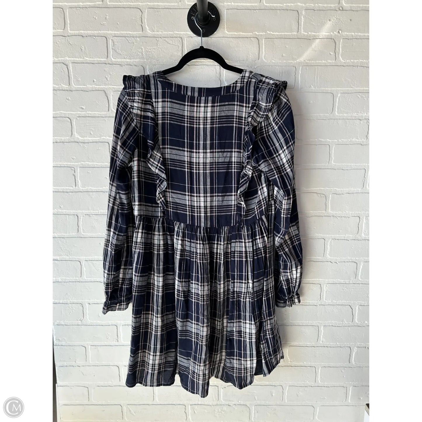 Dress Casual Short By Loft In Blue & Pink, Size: Xs