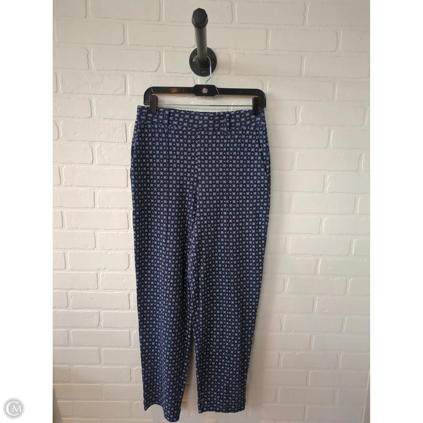 Pants Lounge By Talbots In Blue & Orange, Size: 4