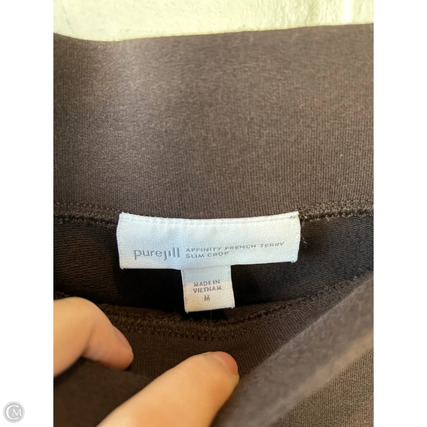 Pants Cropped By Pure Jill In Brown, Size: 8