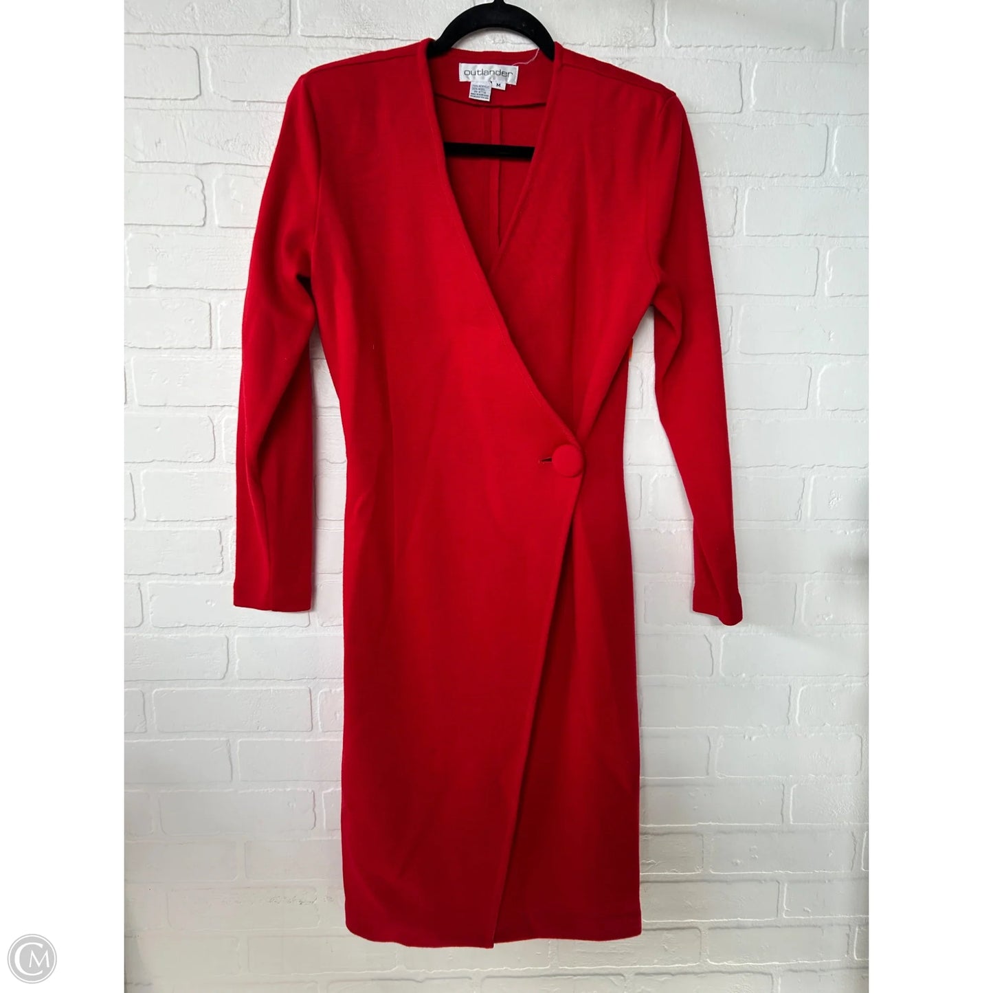 Dress Party Midi By outlander In Red, Size: M