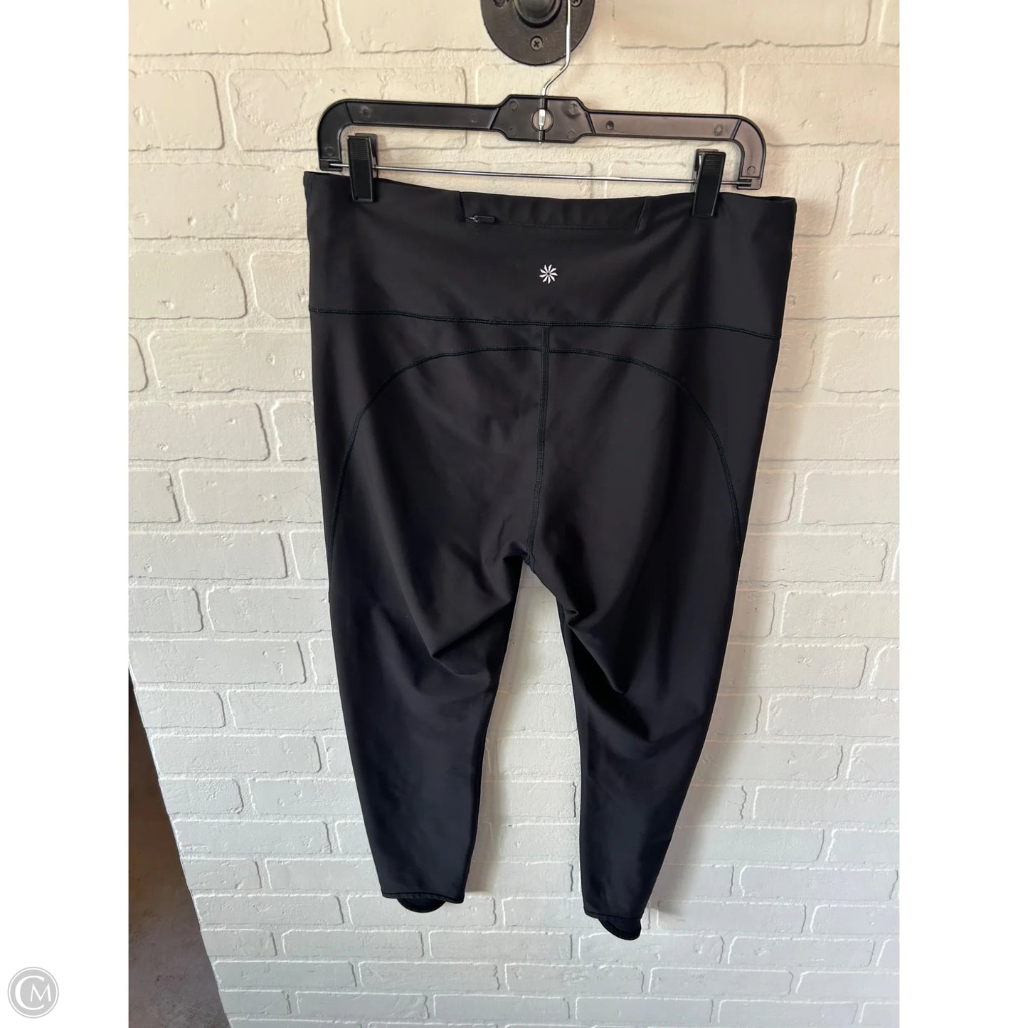 Athletic Leggings By Athleta In Black, Size: 16