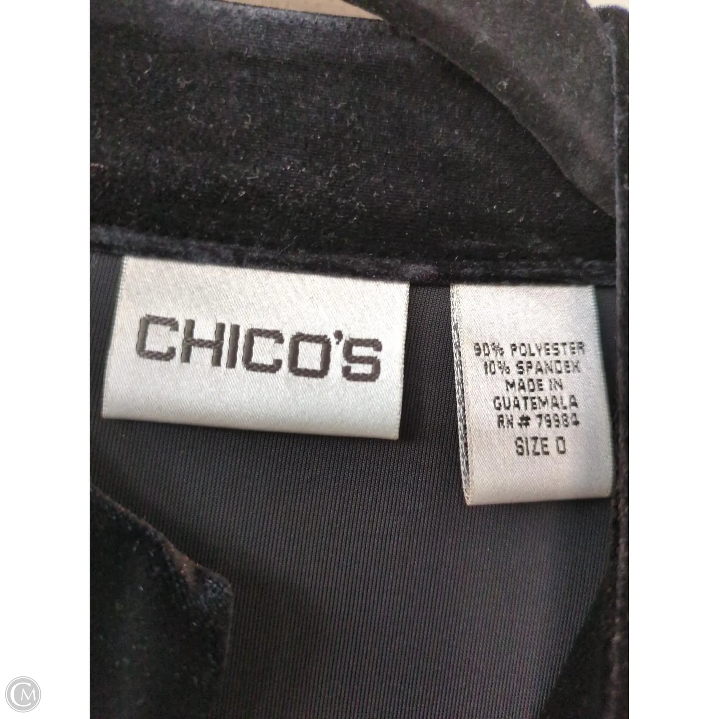 Bolero By Chicos In Black, Size: S