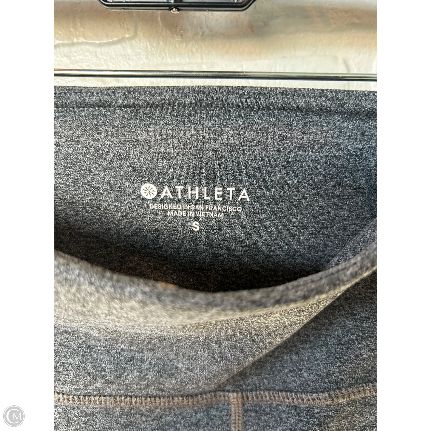 Athletic Leggings By Athleta In Grey, Size: 4