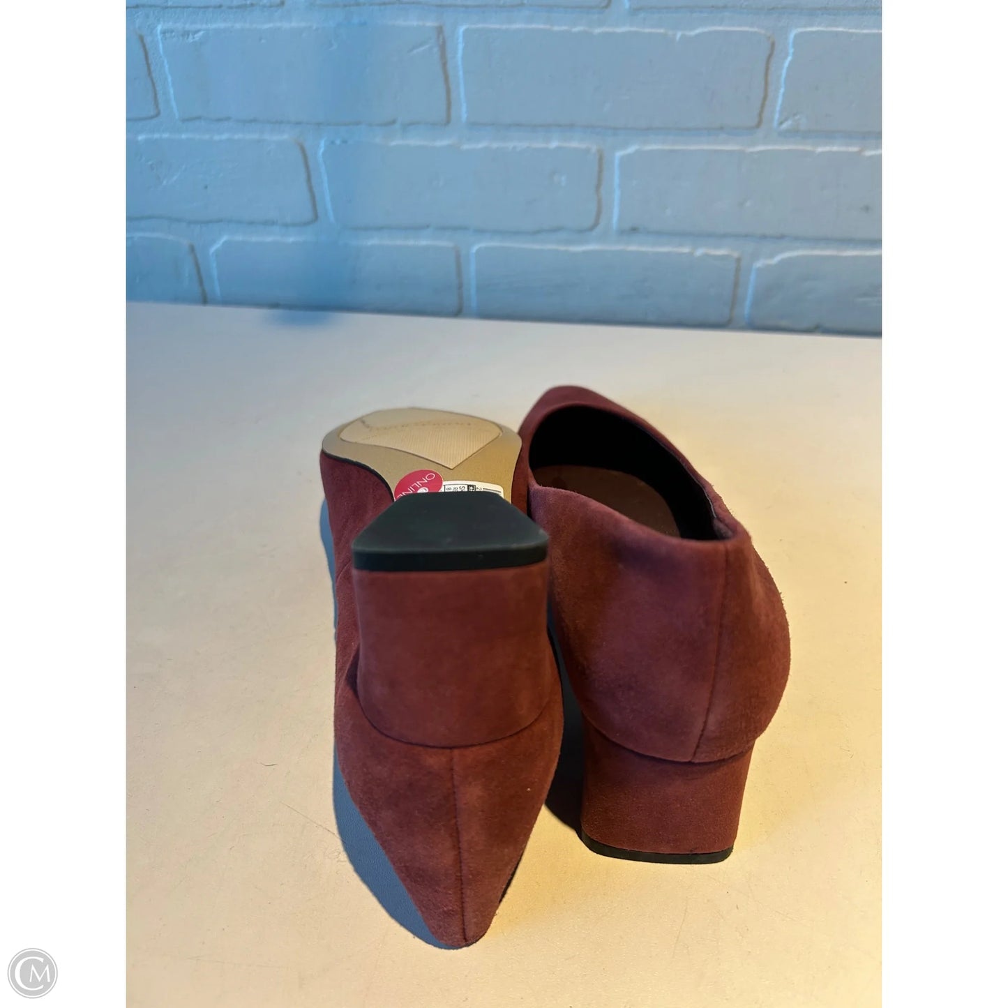 Shoes Heels Kitten By Franco Sarto In Red, Size: 8