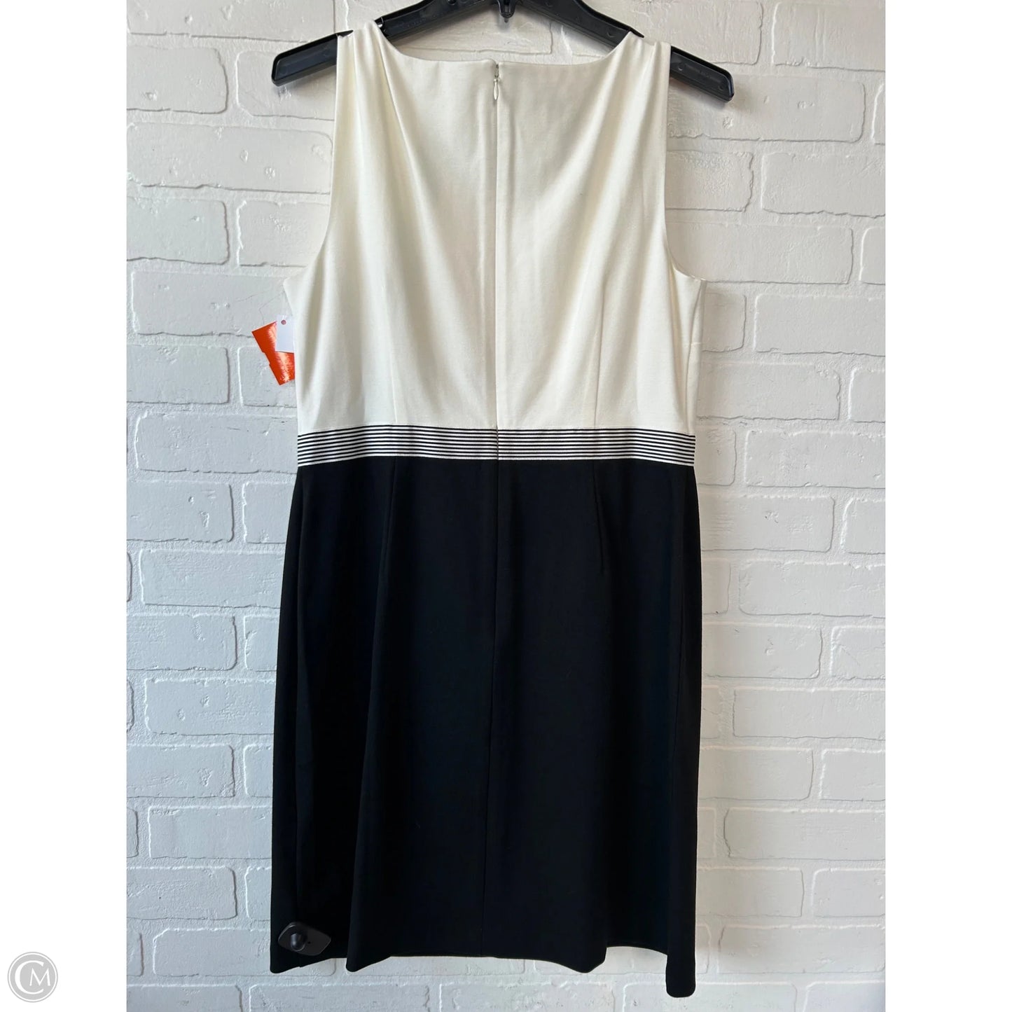 Dress Work By Talbots In Black & Cream, Size: Mp