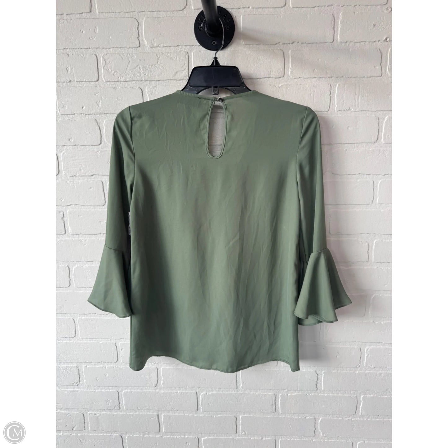 Top Long Sleeve By My Michelle In Green, Size: Xs