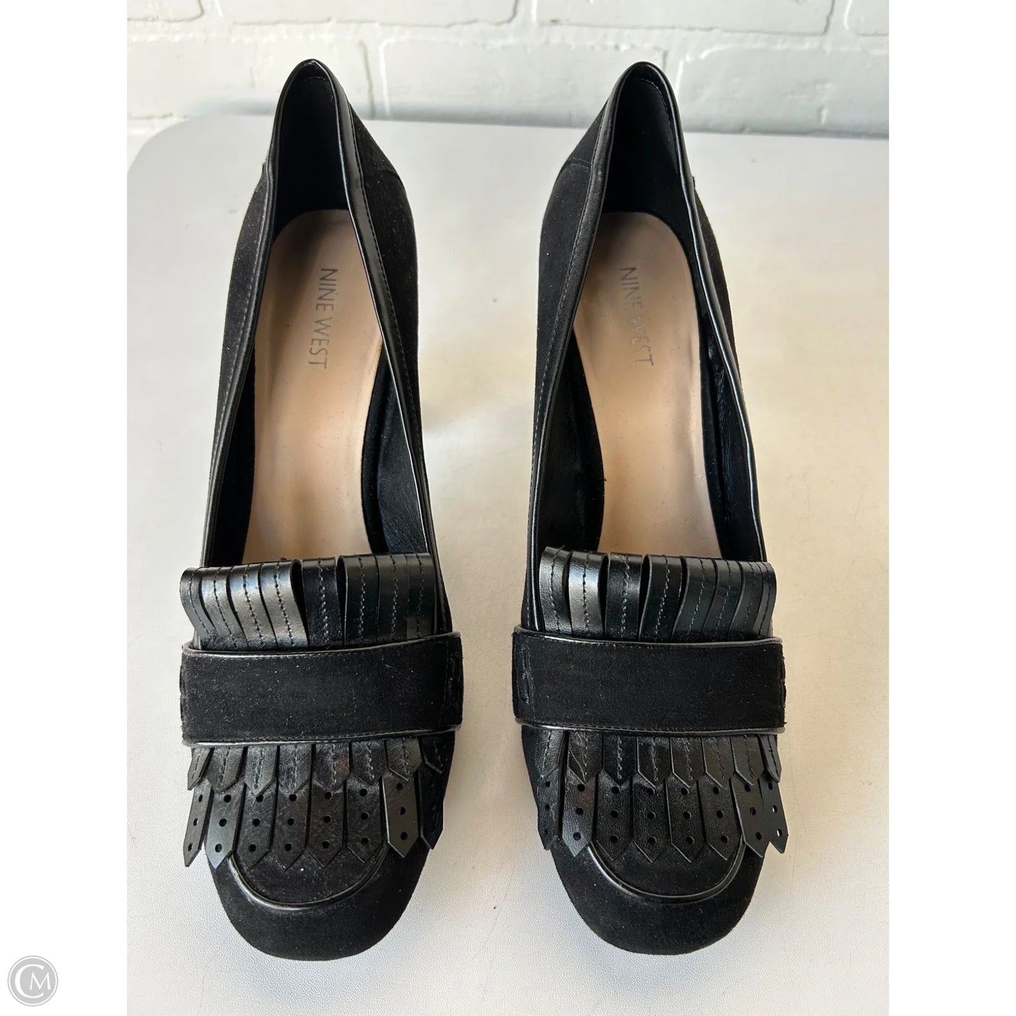 Shoes Heels Block By Nine West In Black, Size: 10