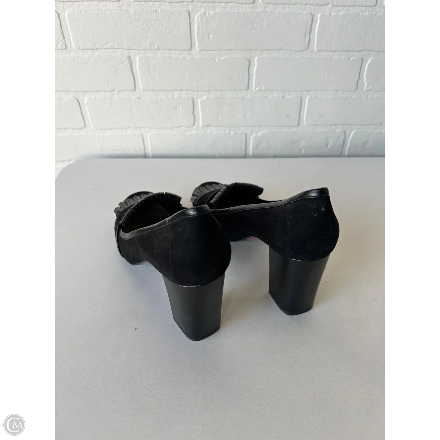 Shoes Heels Block By Nine West In Black, Size: 10