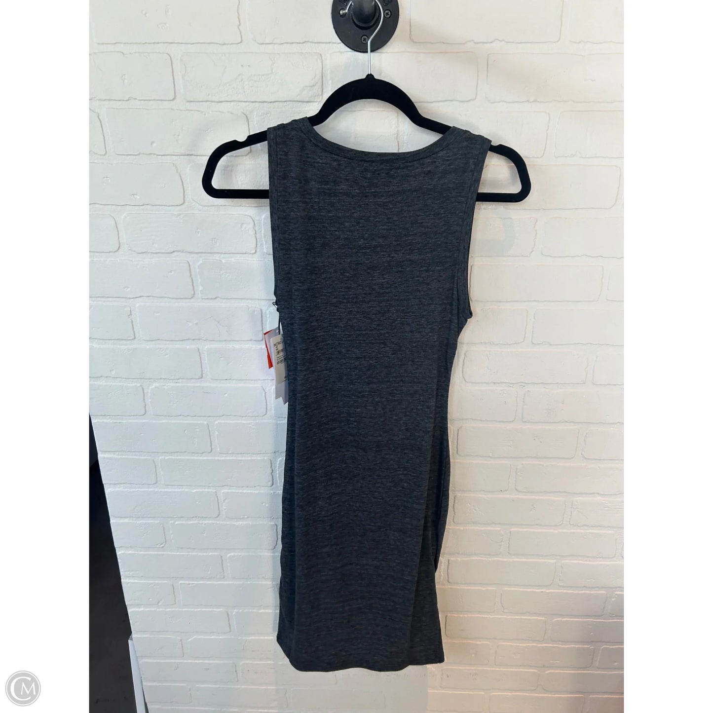 Dress Casual Midi By Treasure And Bond In Grey, Size: Xs