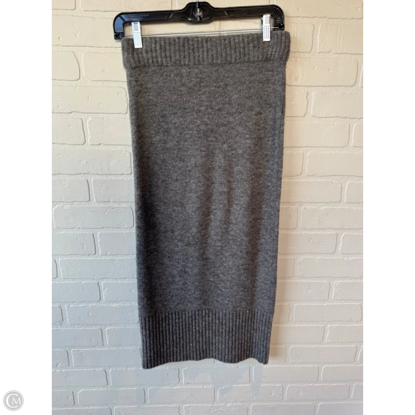 Skirt Midi By Banana Republic In Grey, Size: 0