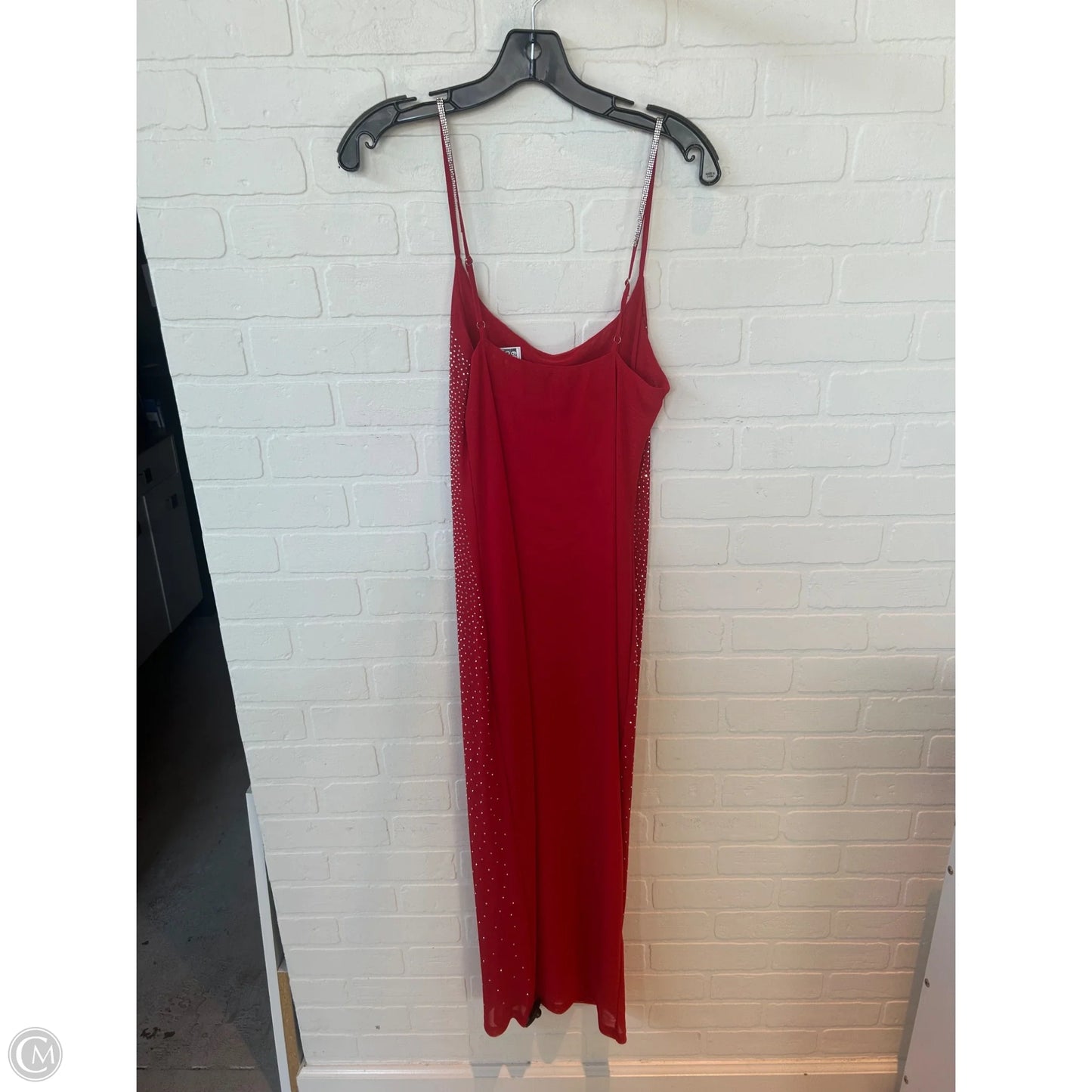 Dress Party Midi By Iris In Red, Size: M